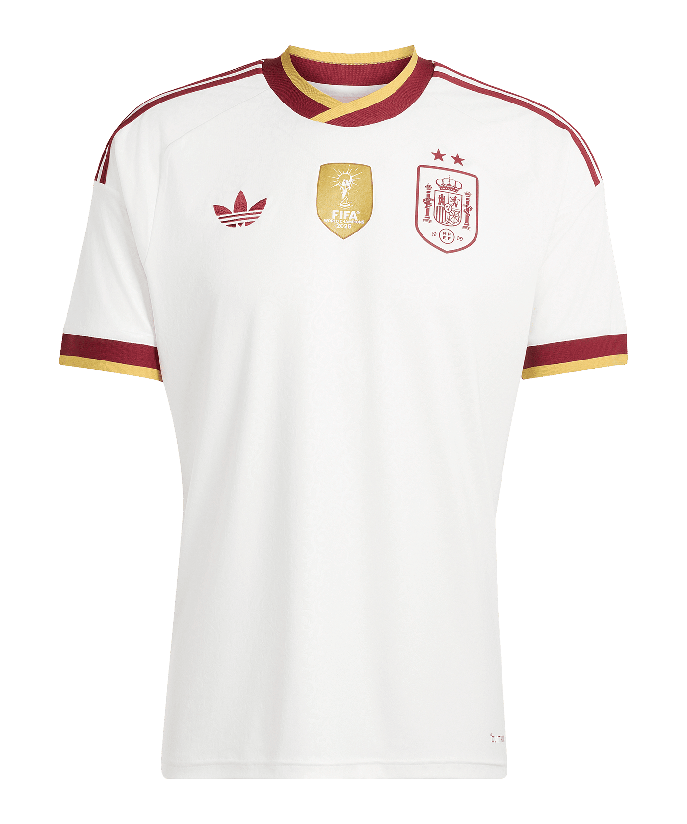 adidas RFEF Spanien Winner Trikot Away 2026 Weiß - weiss
