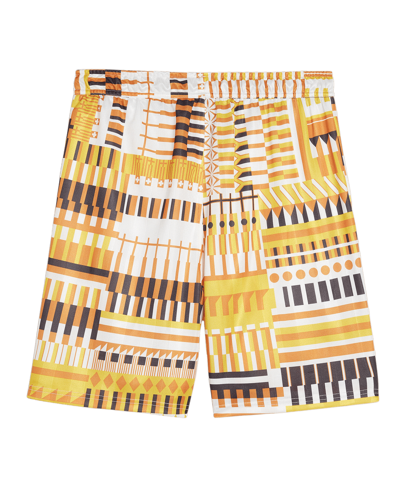 PUMA FanwearCapsule Short Schwarz Orange F17 - schwarz