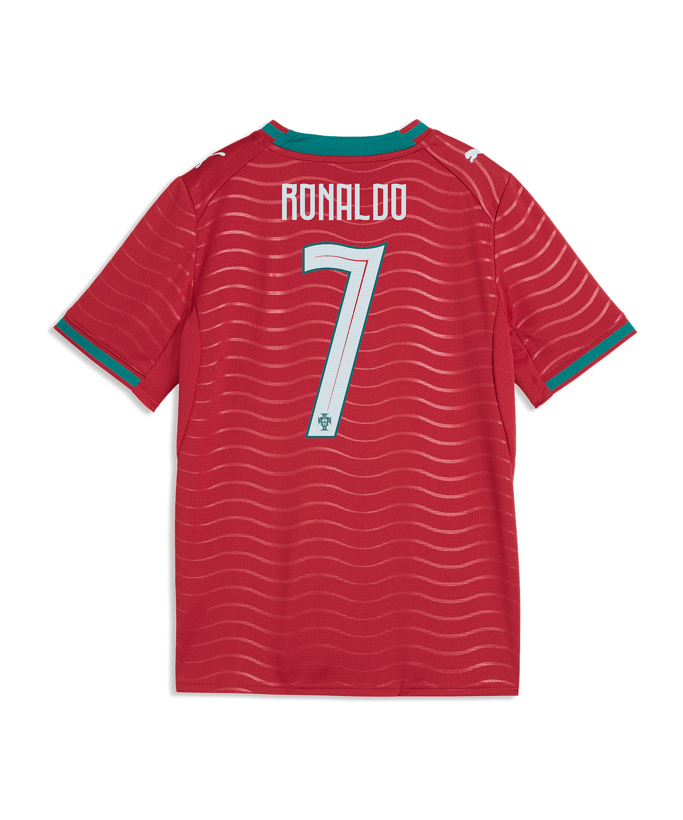PUMA FPF Portugal RONALDO Trikot Home WM 2026 Kids - rot