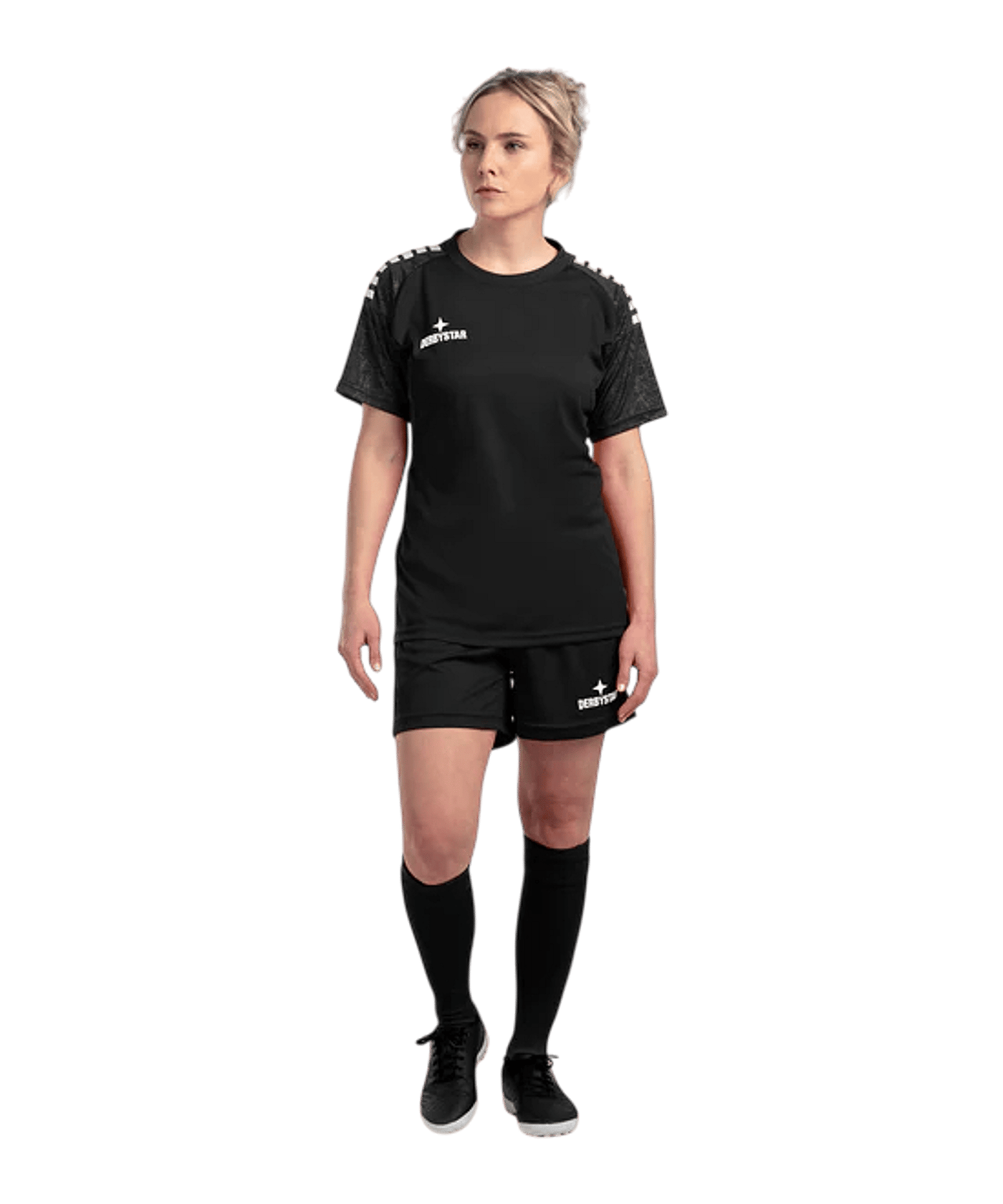 Derbystar Madrid v25 Trikot Damen Schwarz - schwarz