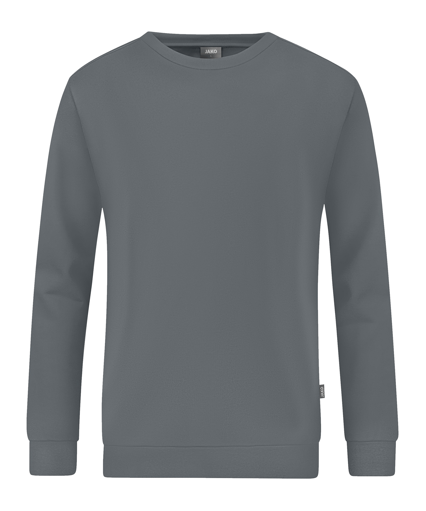 Jako Organic Sweatshirt Grau F840 - grau