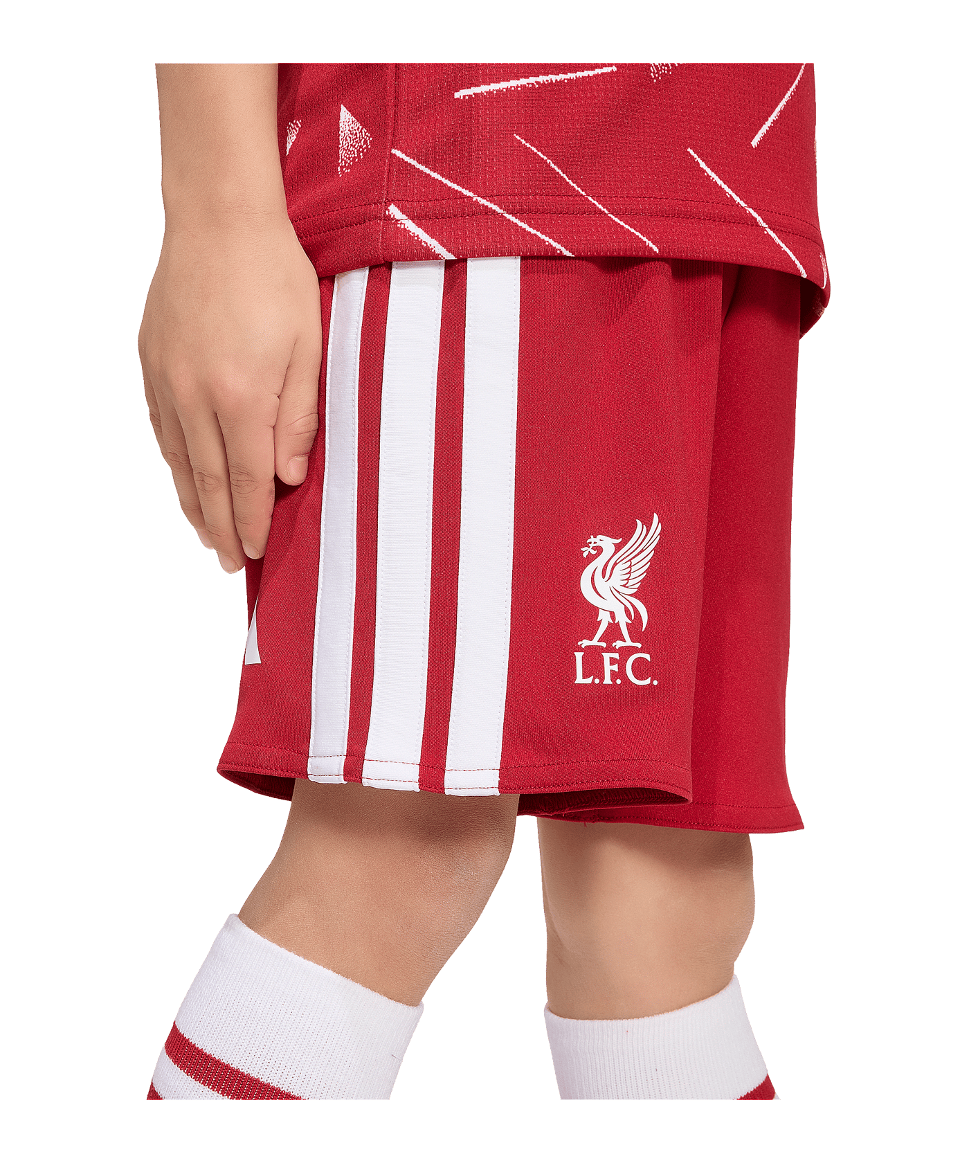 adidas FC Liverpool Trikot Set Home 2026/2027 Kids Rot - rot