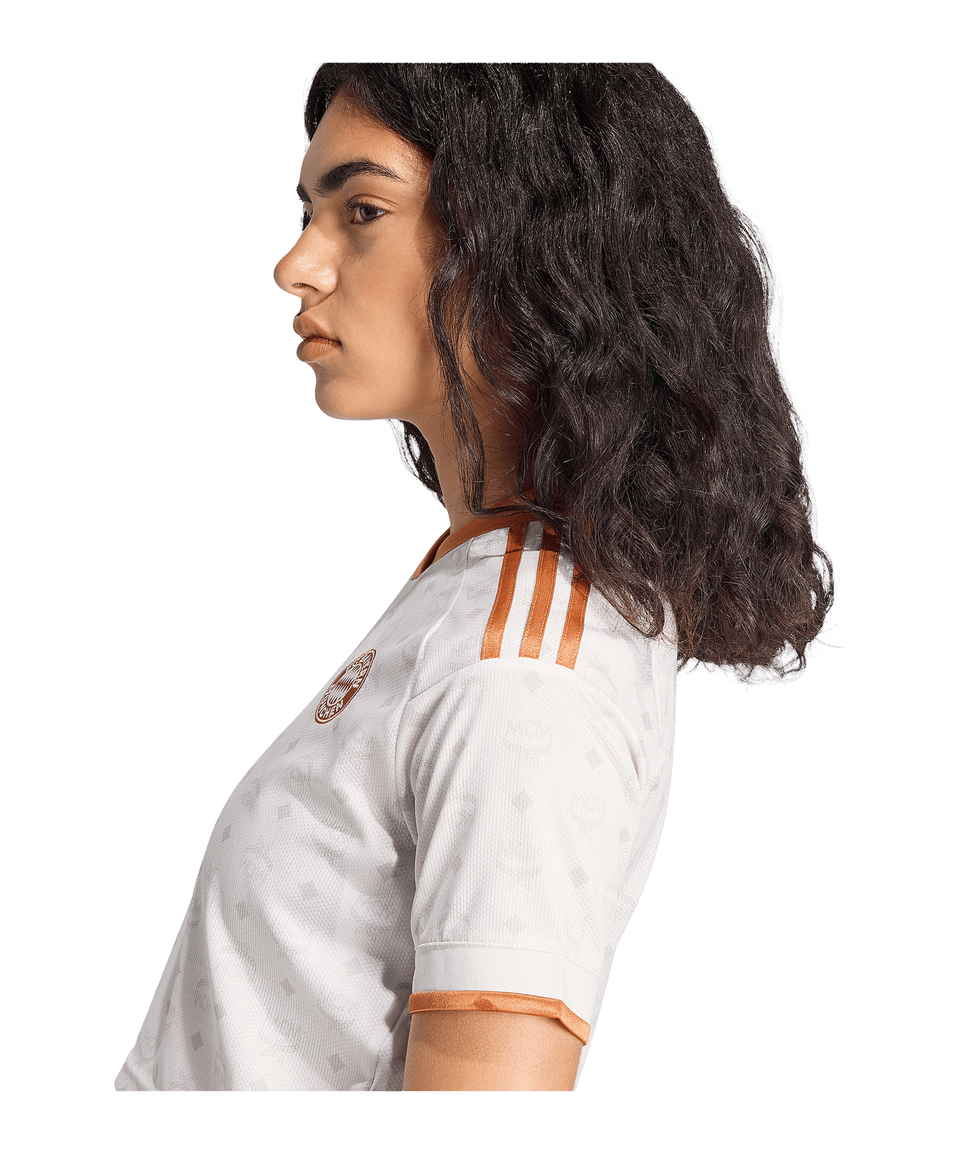 adidas FC Bayern München Frauenteam MCM Cropped Trikot 2026/2027 Damen Beige - beige