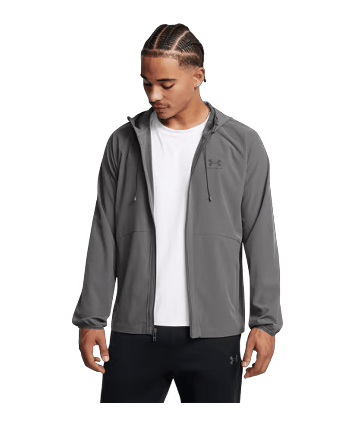 Under Armour Vibe Woven Jacke Grau F025 - grau