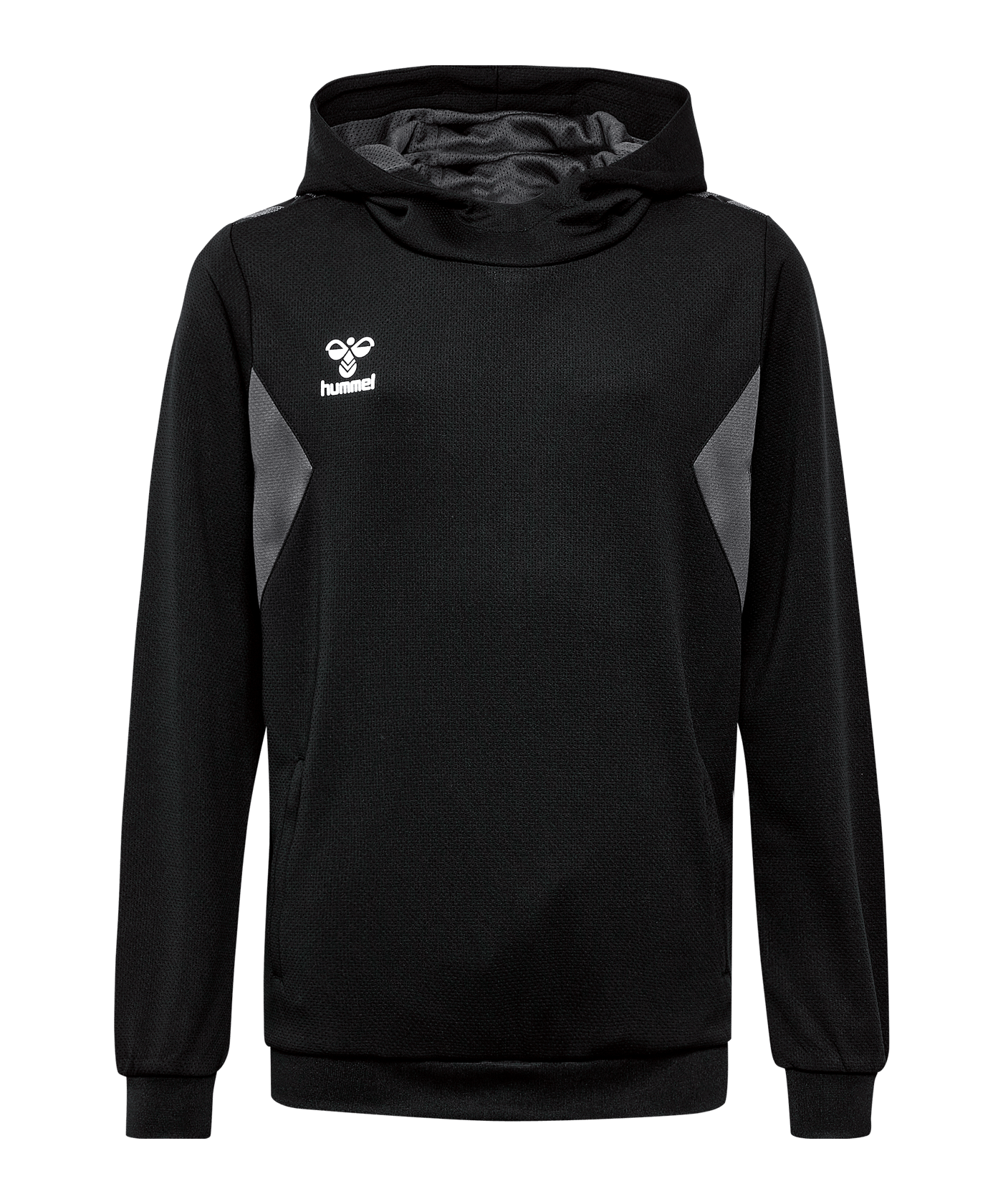 Hummel AUTHENTIC PL Hoody Kids Schwarz F2001 - schwarz