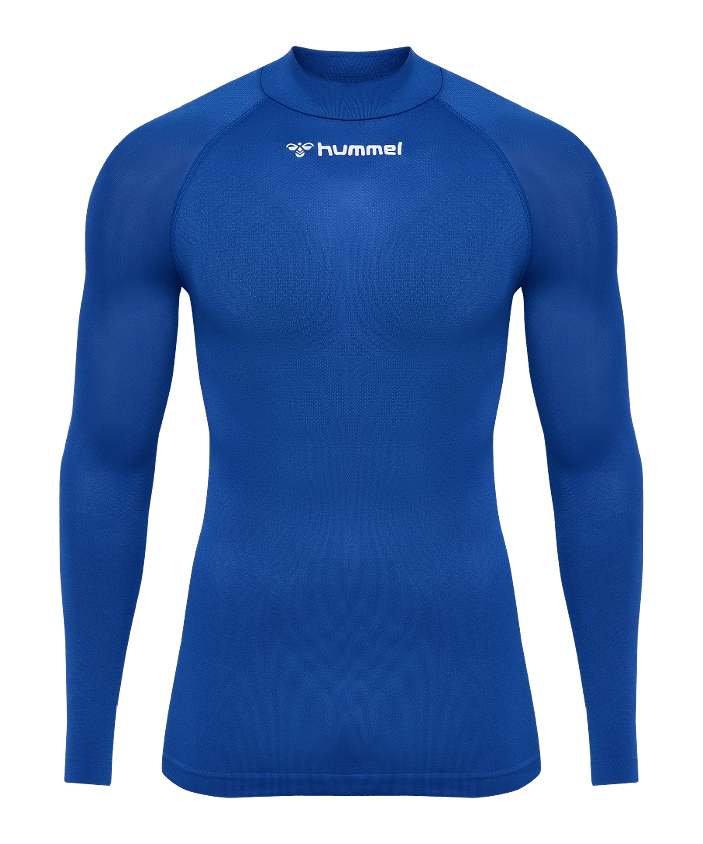 Hummel Bl Comfort 2.0 Mockneck T-Shirt Blau F7045 - blau
