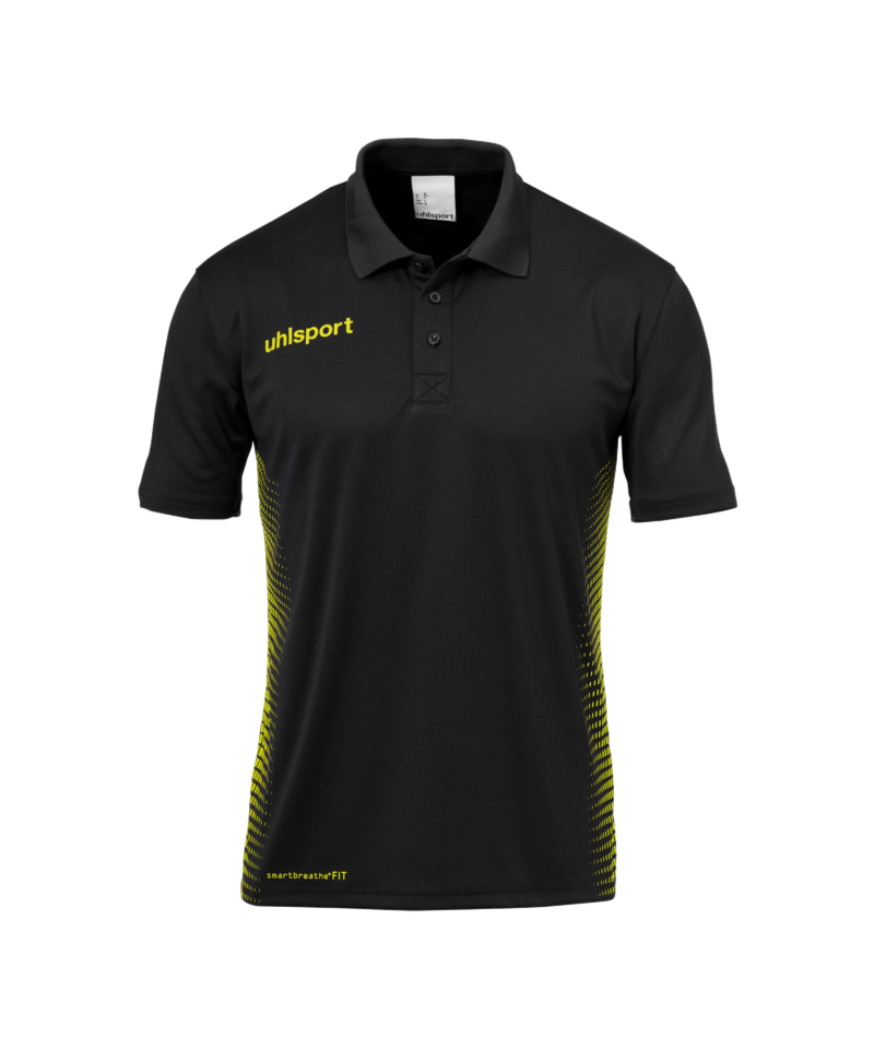 Uhlsport Score Poloshirt Schwarz Gelb F07 - schwarz