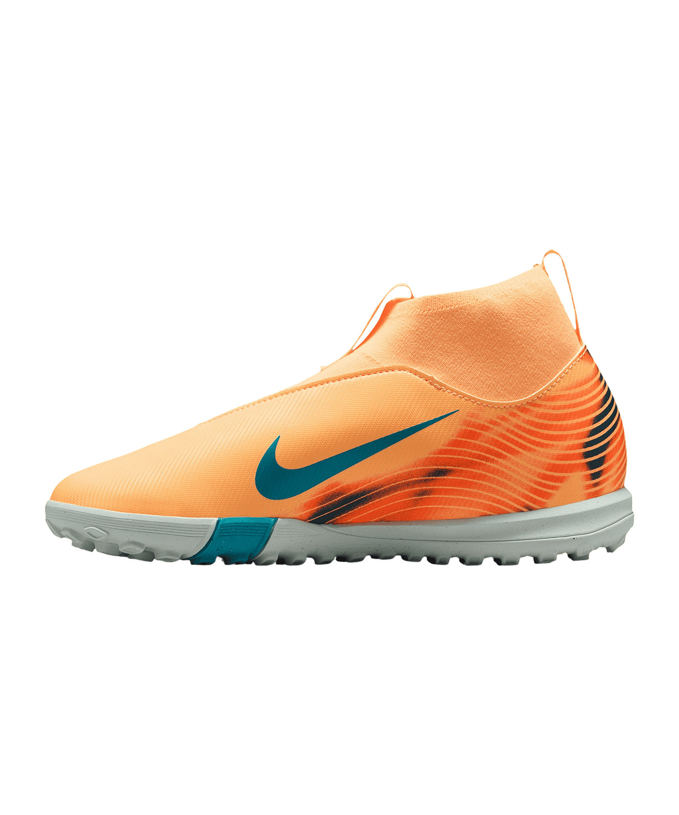 Nike Jr Air Zoom Mercurial Superfly X Academy TF Kylian Mbappe Signature Kids Orange F801 - orange