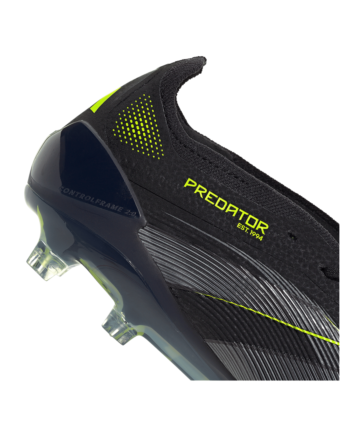 adidas Predator Elite FT FG Electric Stealth Schwarz - schwarz
