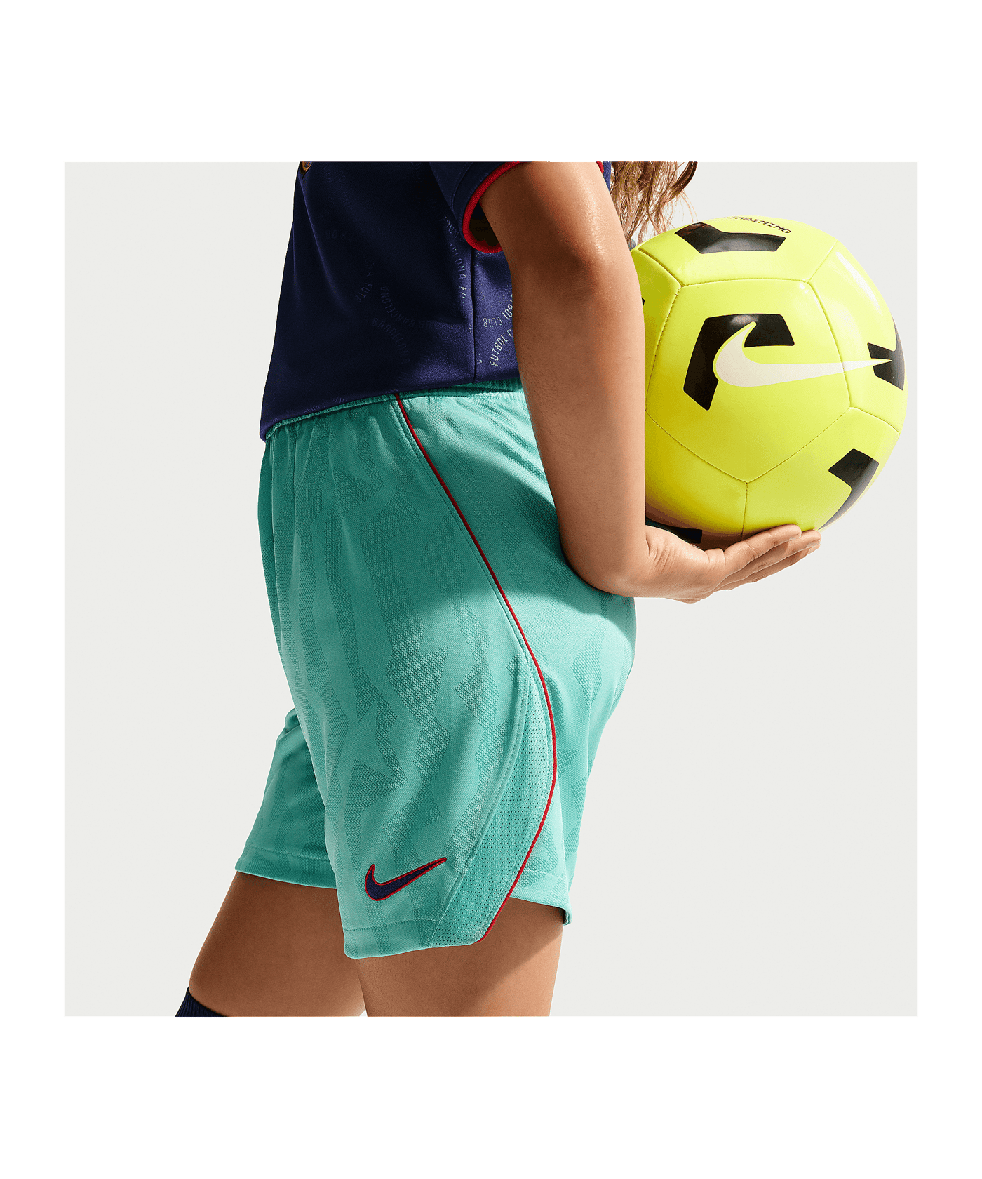 Nike FC Barcelona Short 3rd 2026/2027 Kids Grün F345 - gruen