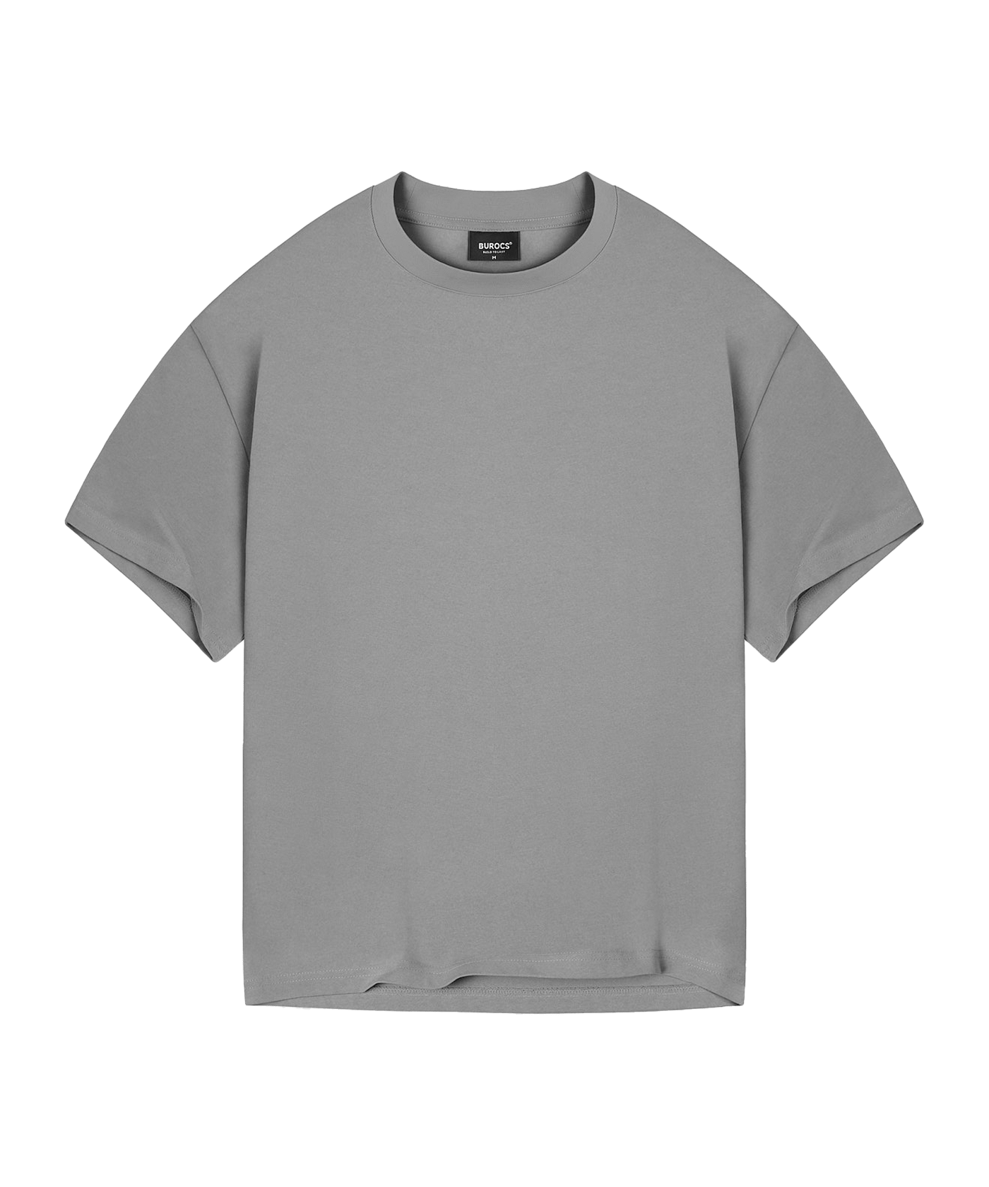 Burocs Basic Oversized T-Shirt Grau - grau