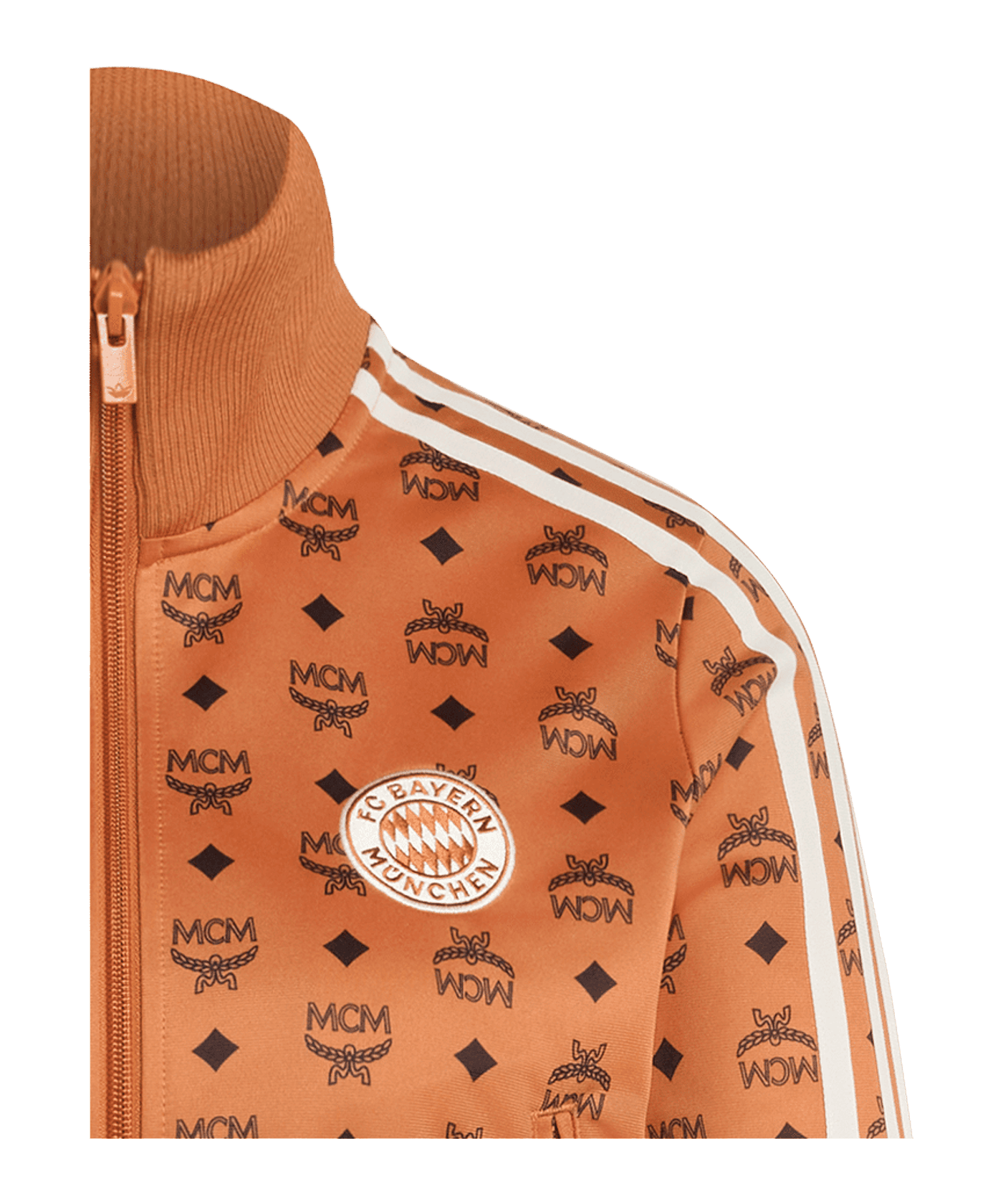 adidas FC Bayern München MCM Jacke Damen Braun - braun
