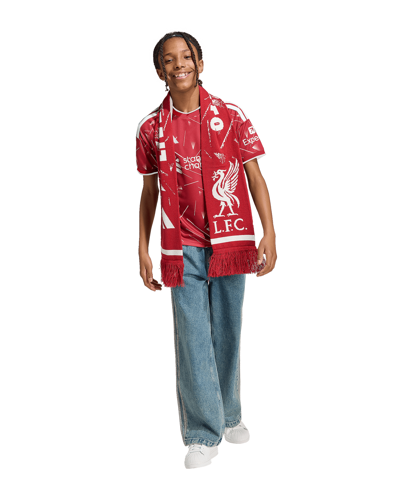 adidas FC Liverpool Trikot Home 2026/2027 Kids Rot - rot