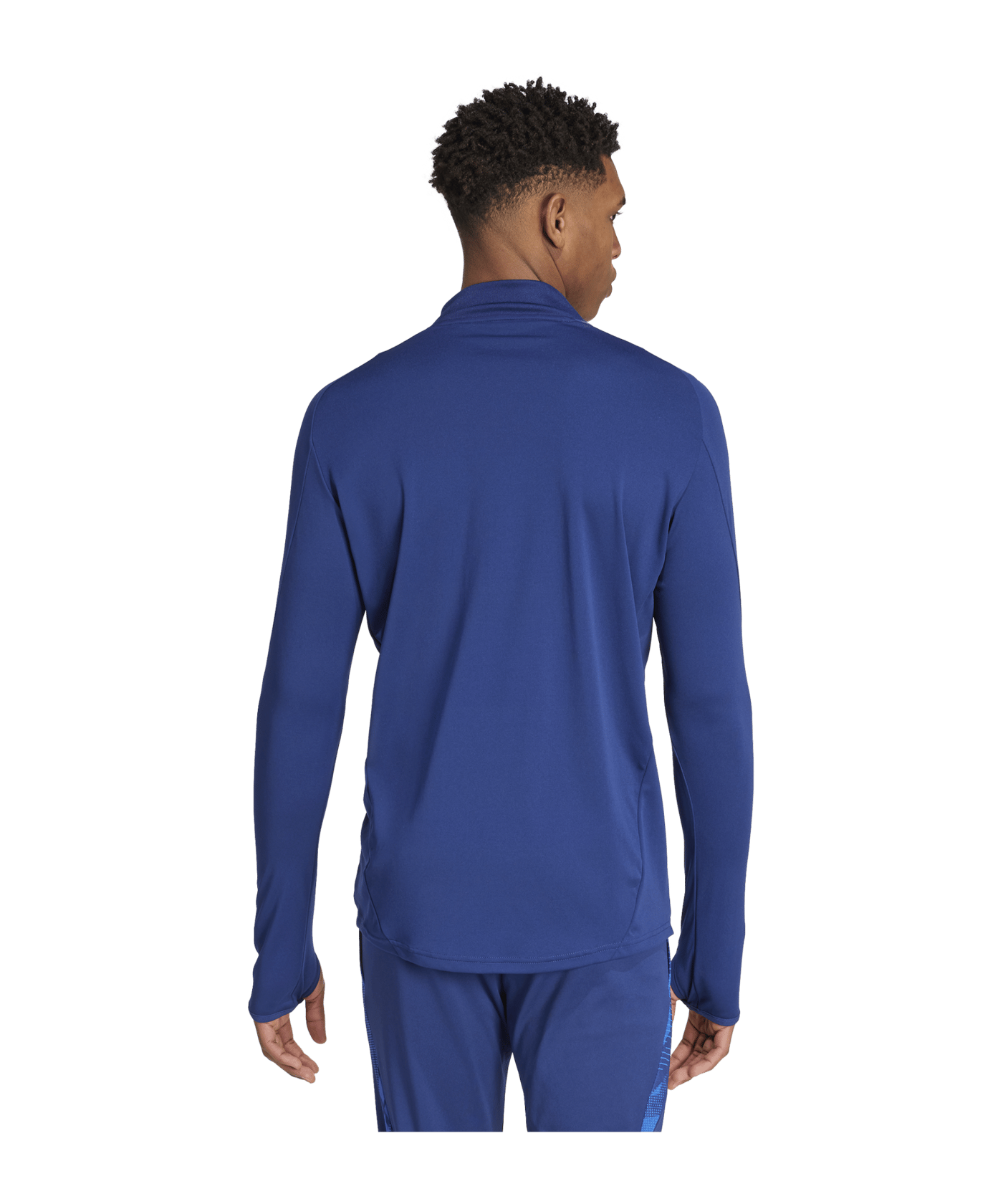 adidas Italien HalfZip Sweatshirt EM 2024 Blau - blau