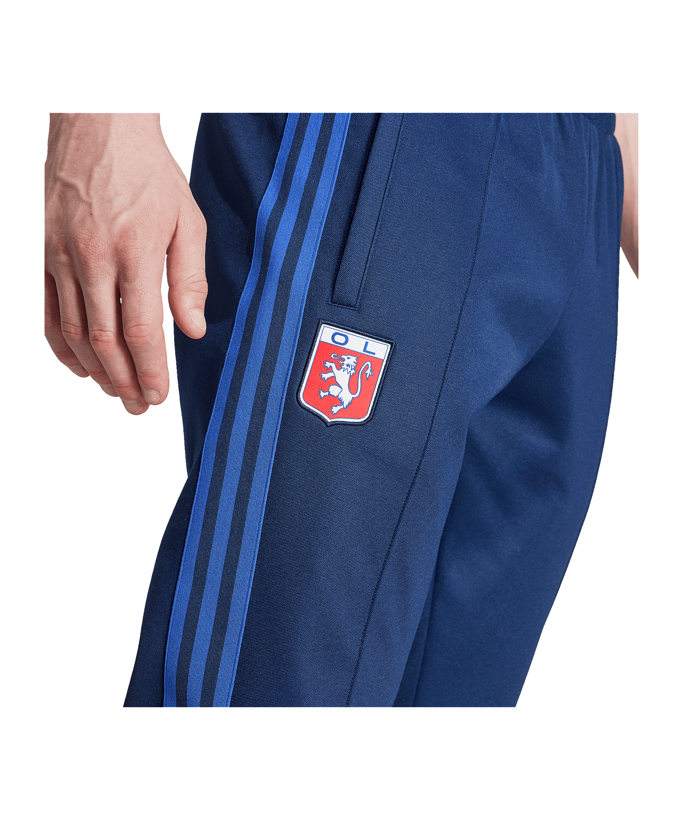 adidas Olympique Lyon 75 Trainingshose Blau - blau