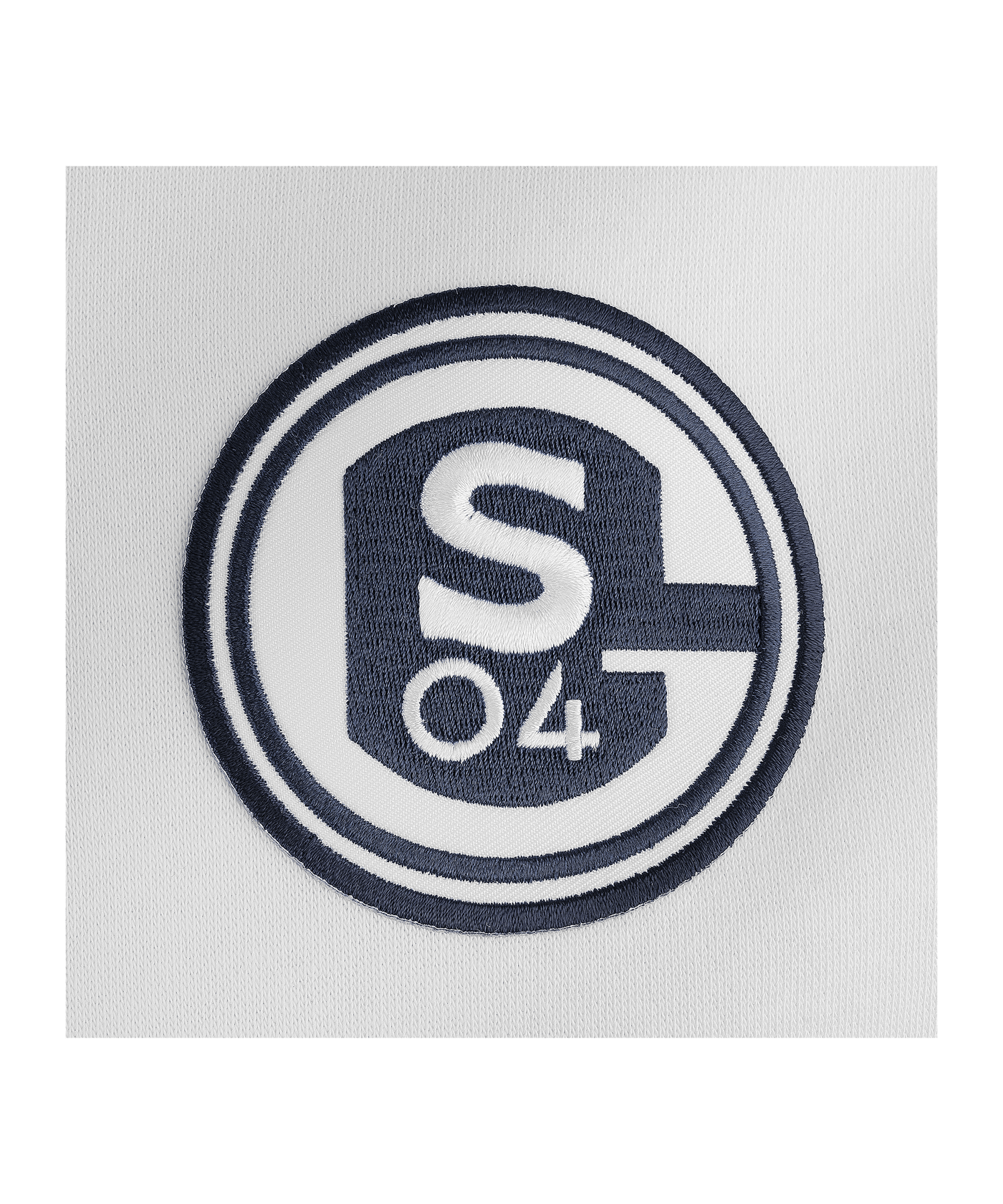 adidas Originals FC Schalke 04 Kapuzenjacke Weiß - weiss