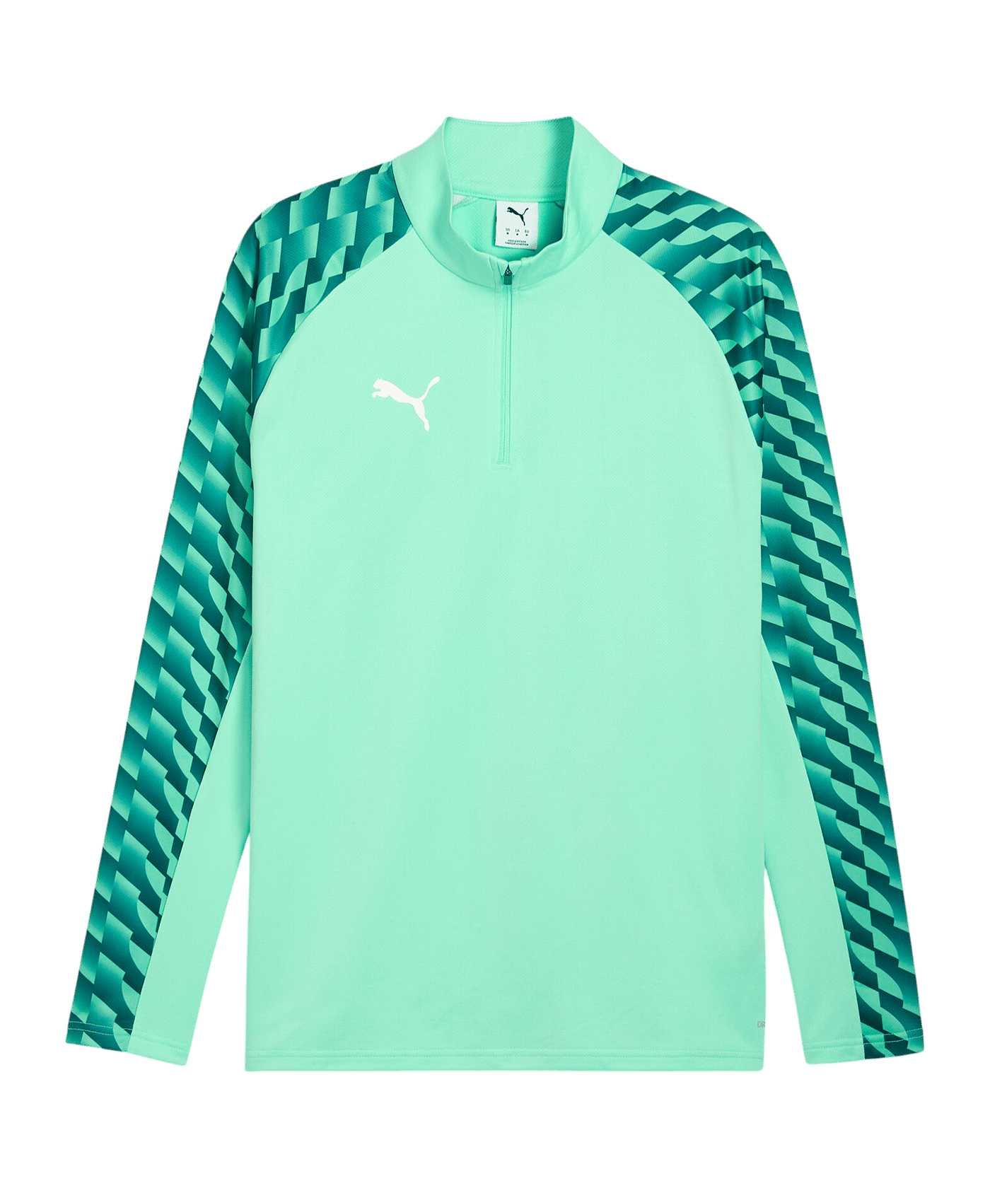 PUMA teamLIGA26 Training 1/4 Zip Top Grün F80 - gruen