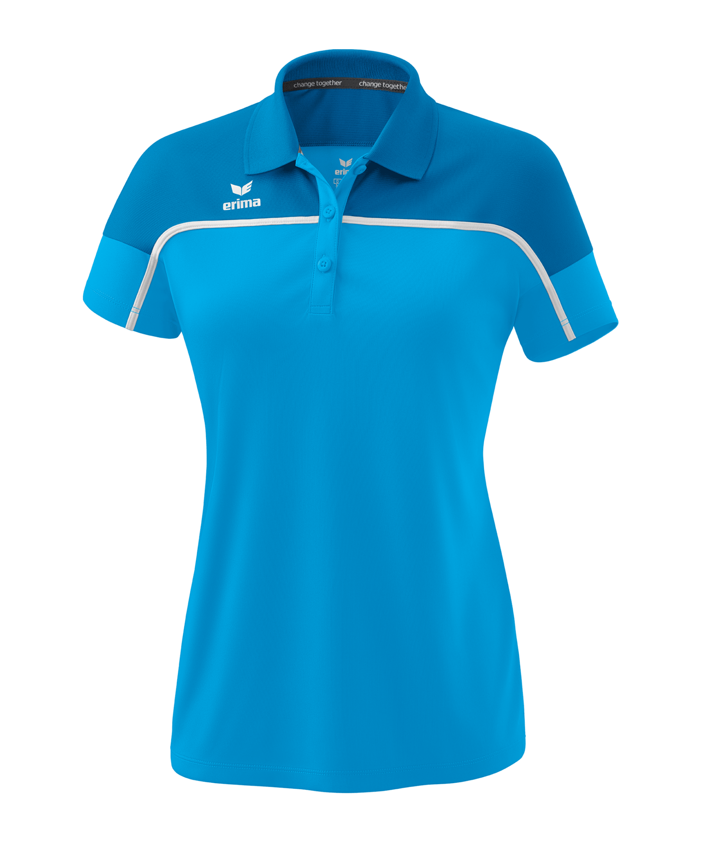 Erima Change by Poloshirt Damen Blau - blau