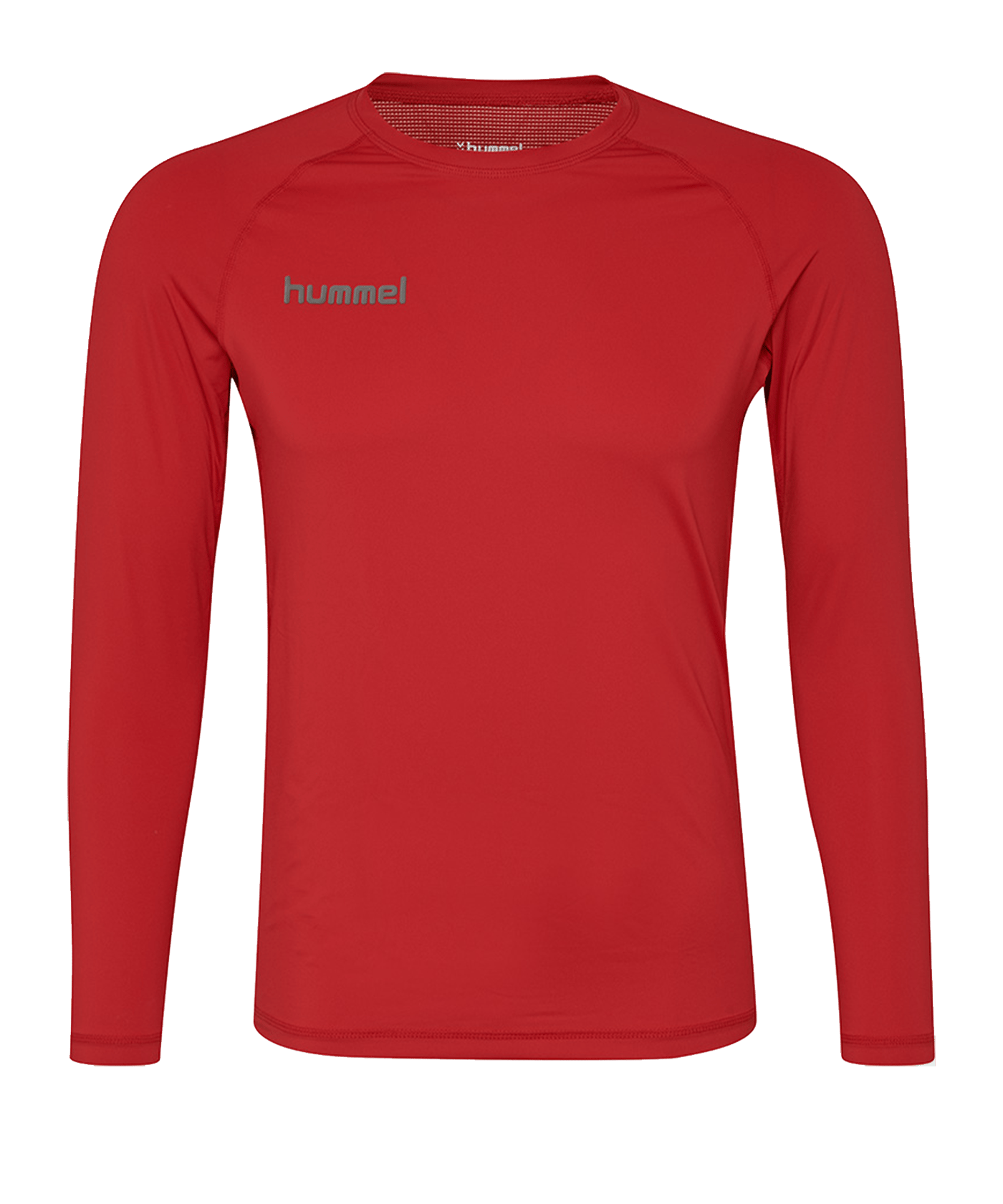 Hummel First Performance Langarmshirt Rot F3062 - rot