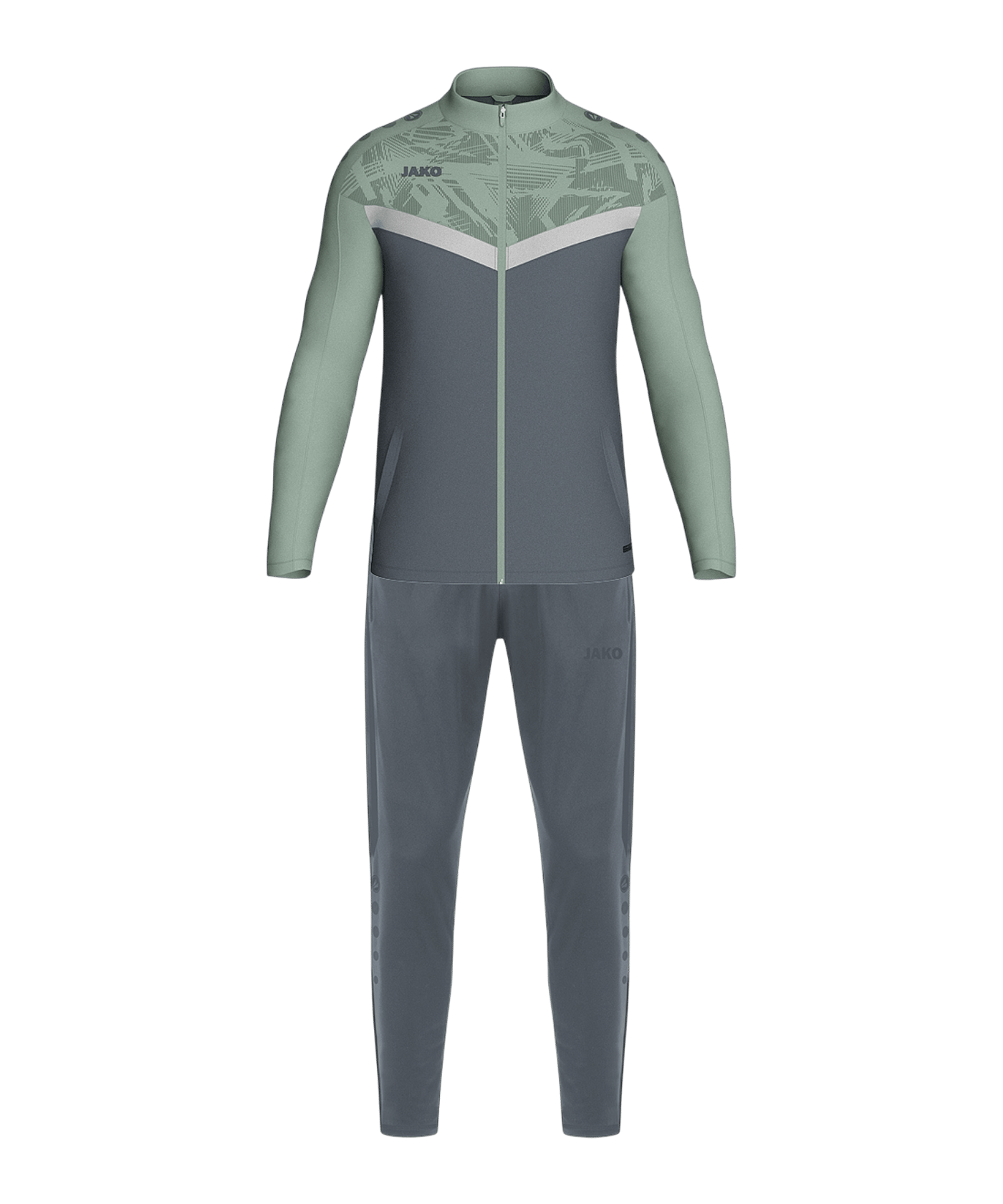 JAKO Iconic Trainingsanzug Grau F852 - grau