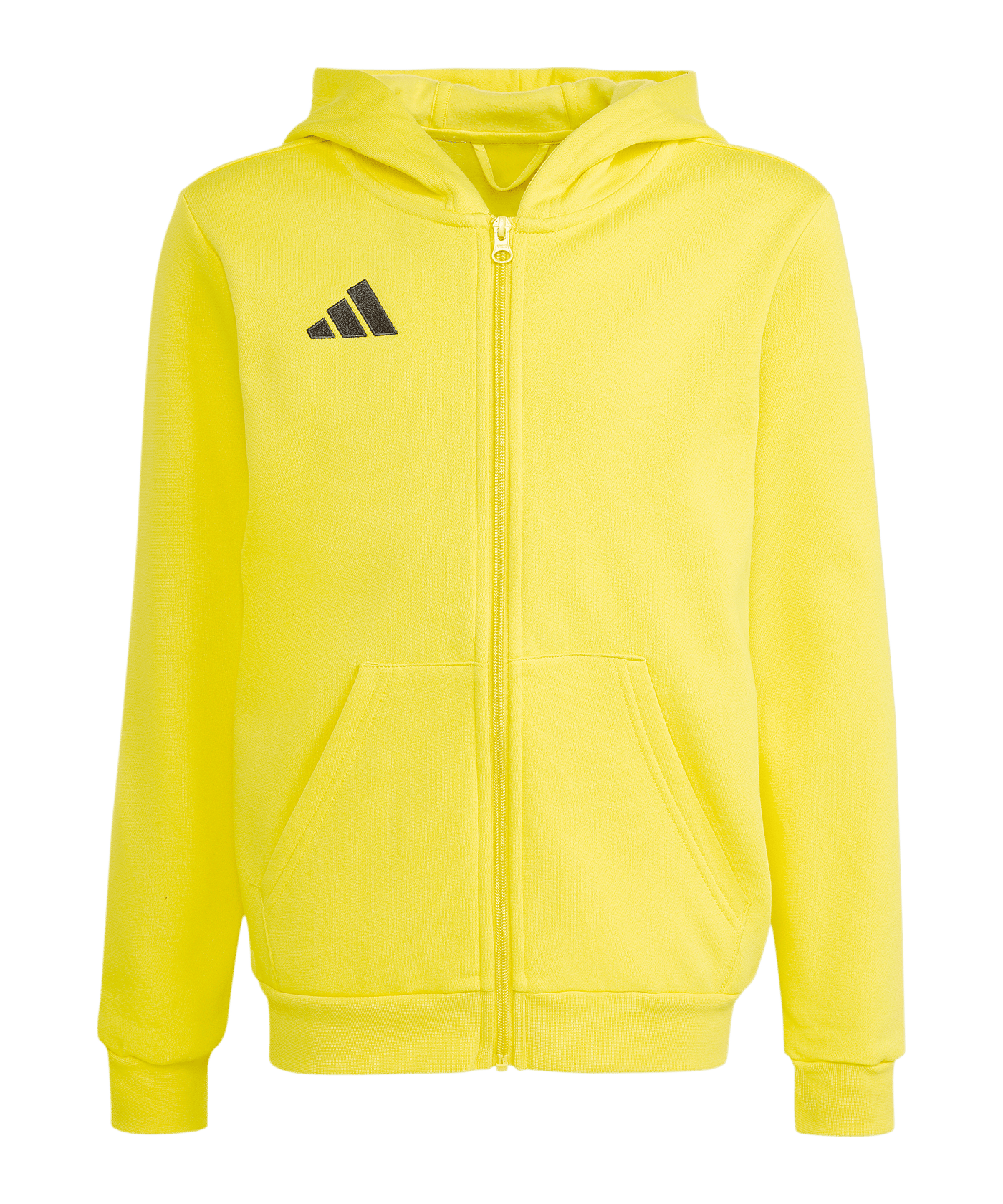 adidas Entrada26 Kapuzenjacke Kids Gelb - gelb