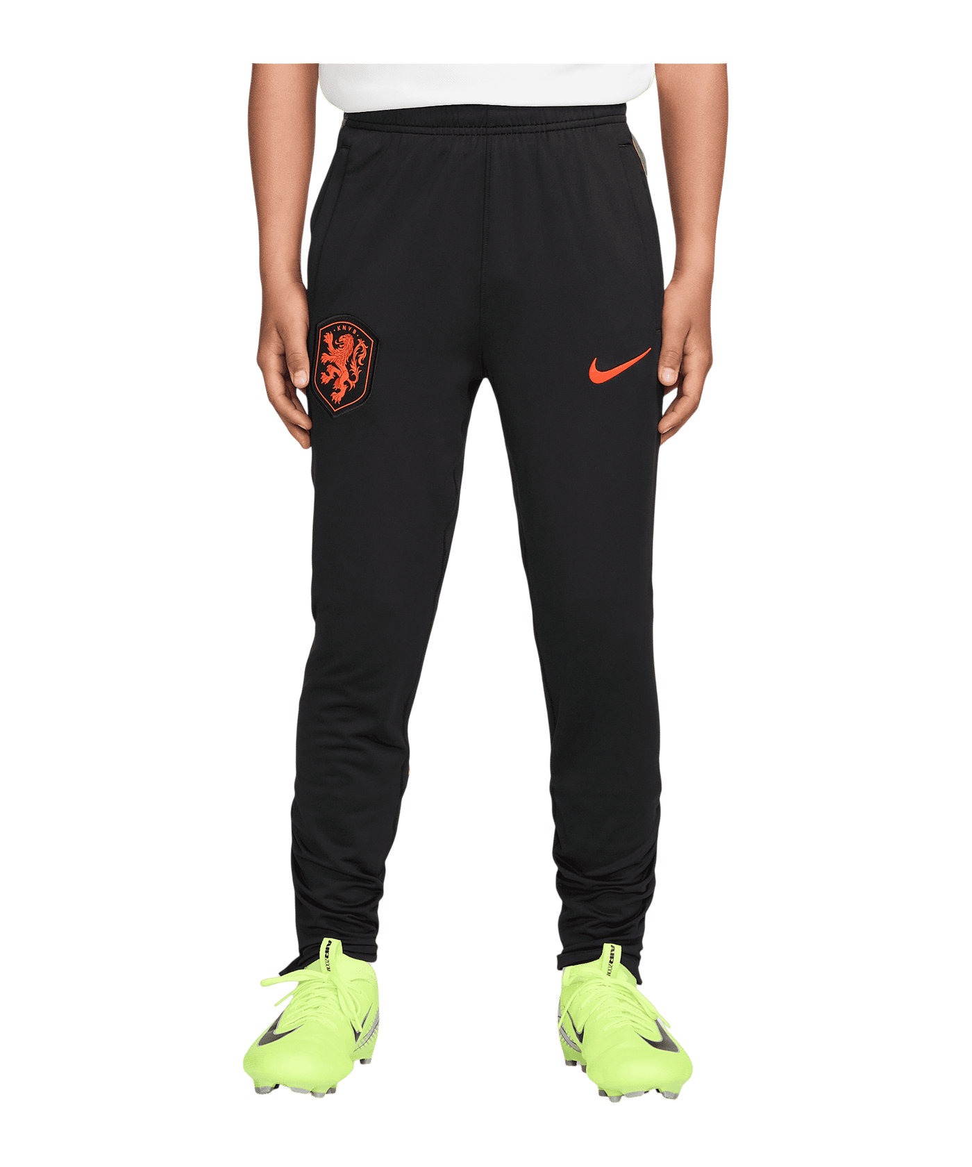 Nike KNVB Niederlande Trainingshose Kids Schwarz F010 - schwarz