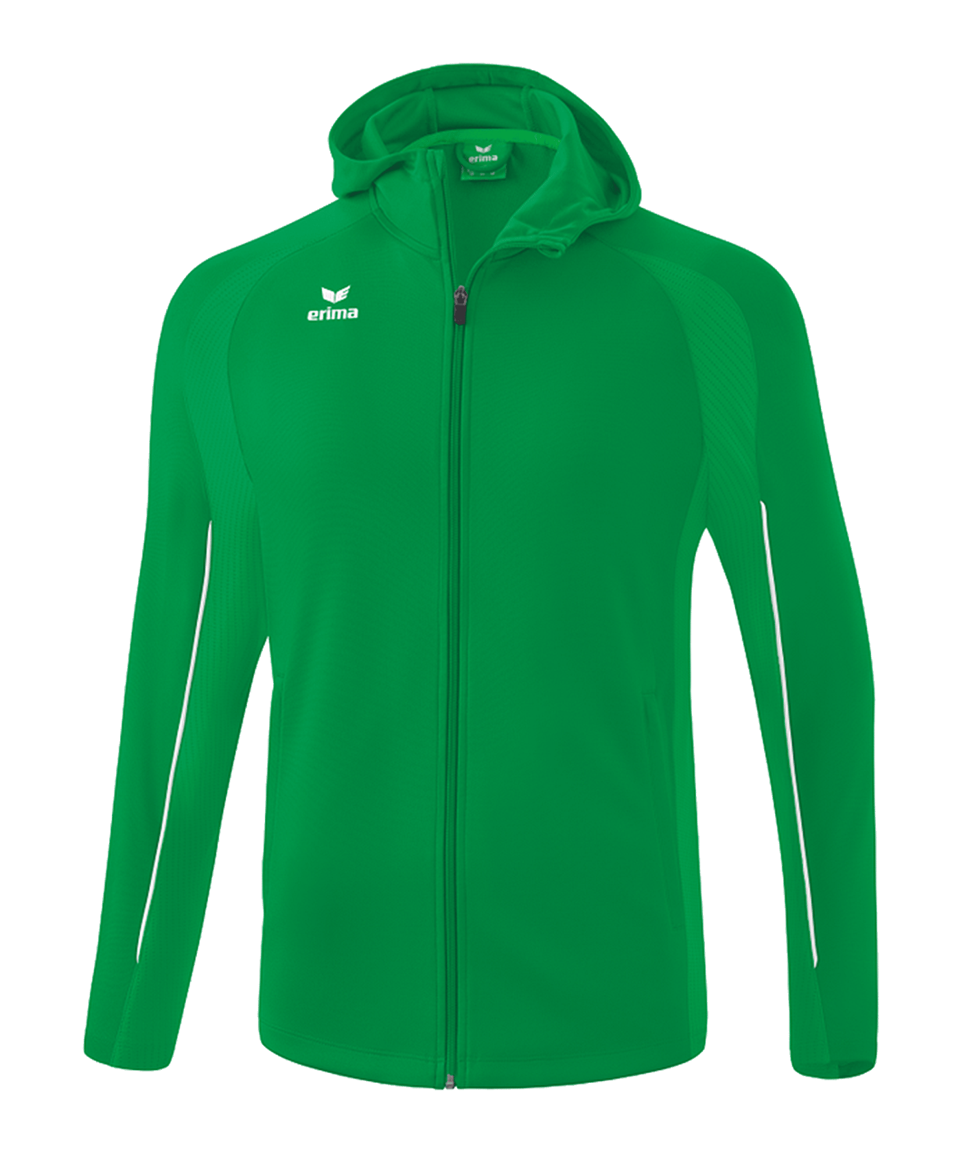 Erima Liga Star Kapuzenjacke Grün Weiss - gruen