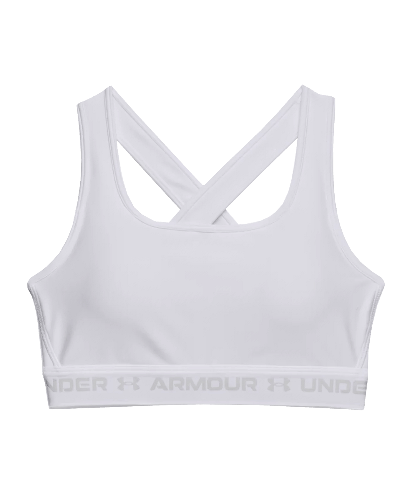 Under Armour Crossback Mid Sport-BH Damen F100 - weiss