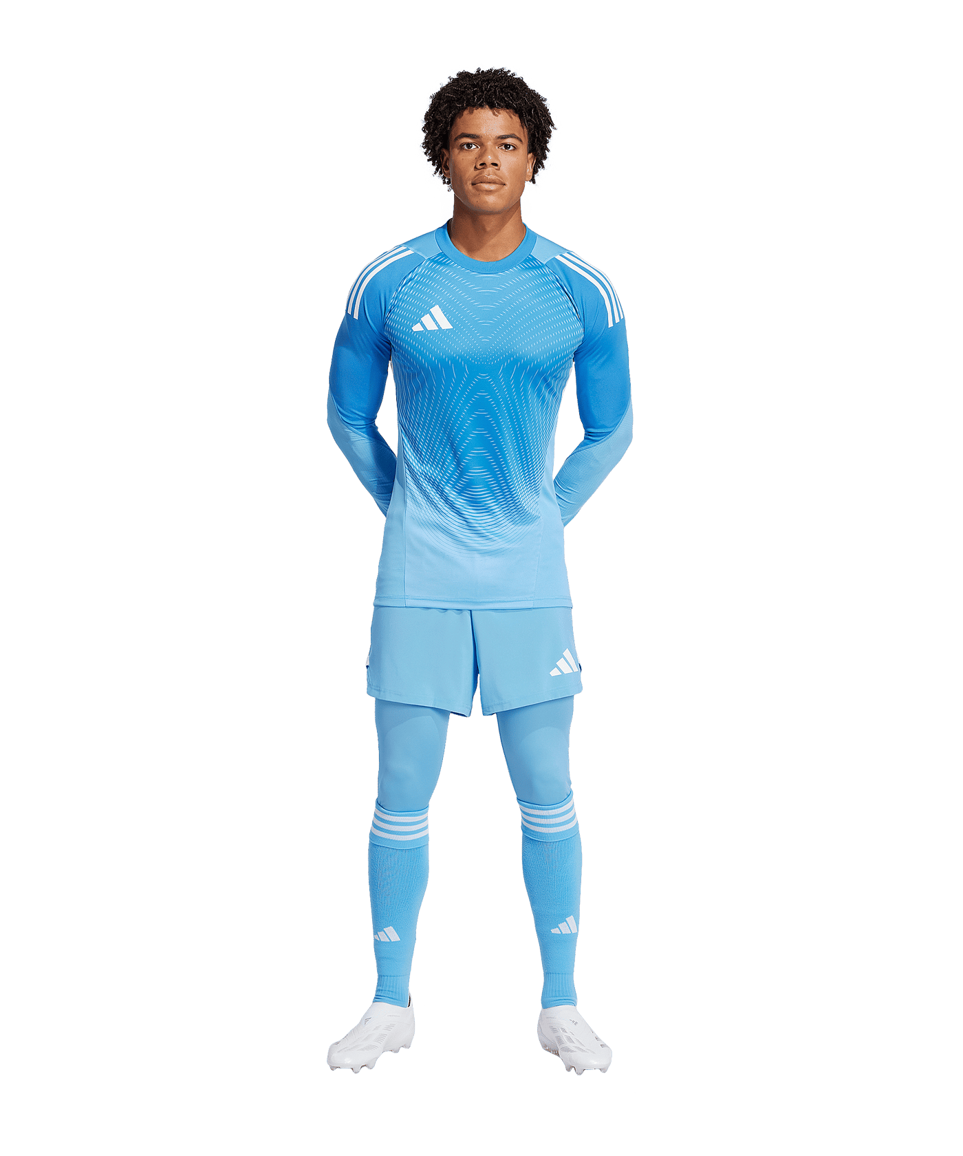 adidas Tiro 25 Pro Torwarttrikot Blau - blau