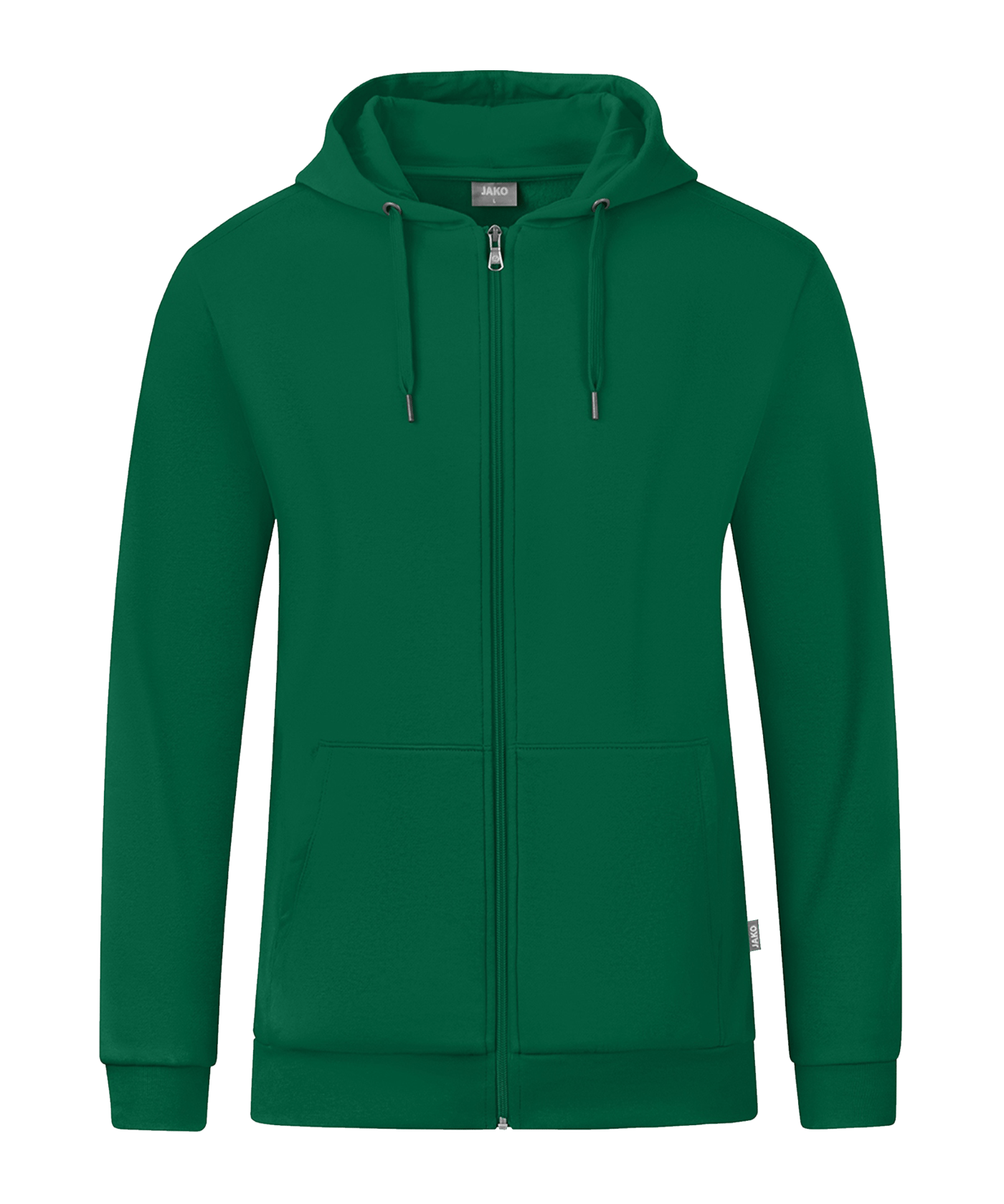 Jako Organic Kapuzenjacke Grün F260 - gruen