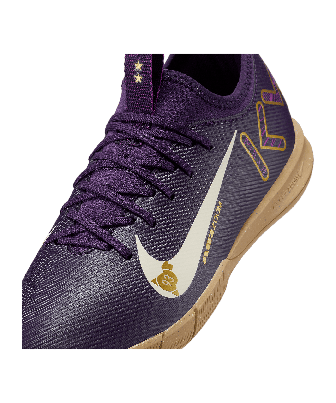 Nike Jr Air Zoom Mercurial Vapor XVI Academy IN Kylian Mbappe Signature Kids Lila F500 - lila