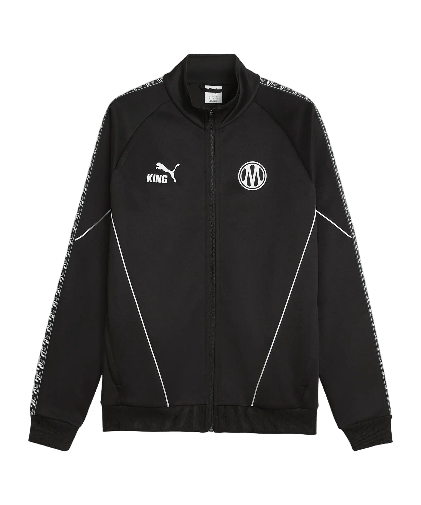 PUMA Olympique Marseille KING Anthem Jacke Schwarz F30 - schwarz