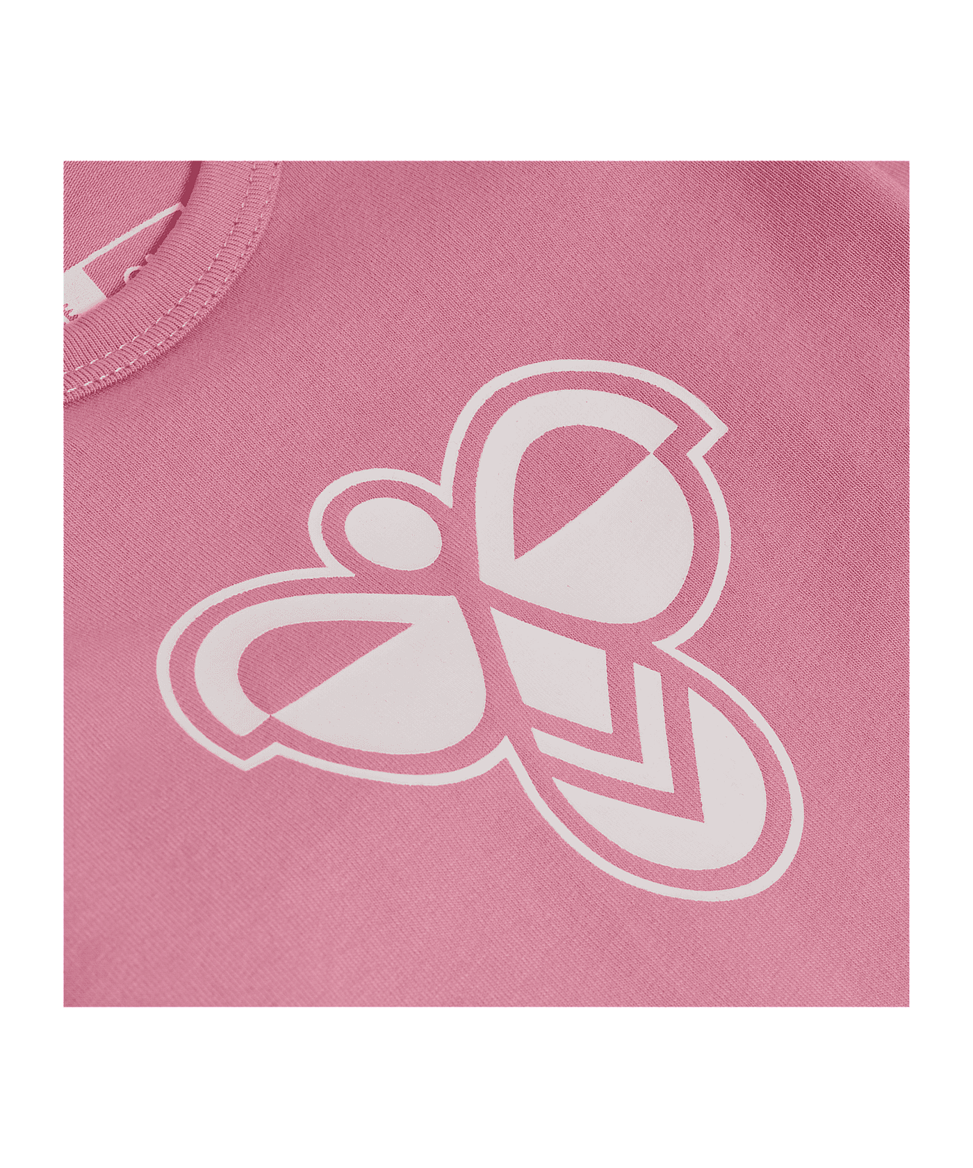 Hummel Mini Logo Body L/S Anzug Kids Rosa F3203 - rosa