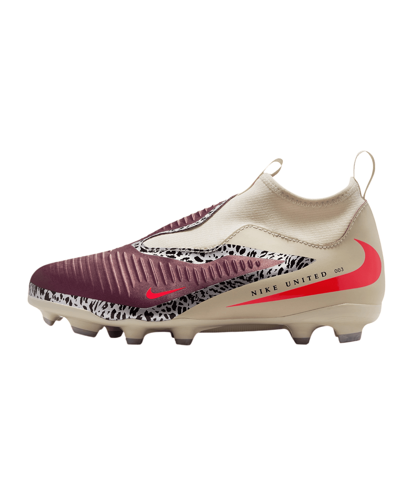 Nike Phantom 6 High FG/MG United Kids Rot F661 - rot