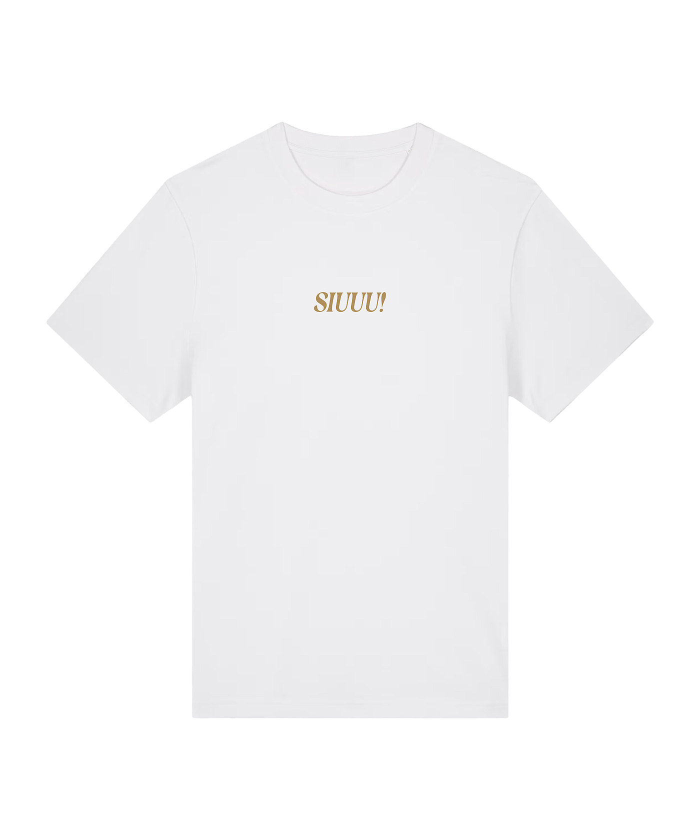 11teamsports Portugal "SIUUU!" T-Shirt WM 2026 Weiß - weiss