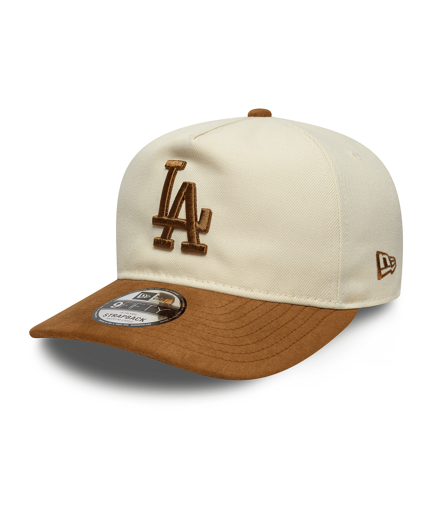 New Era Suede Visor 9Fifty Af Losdod Cap Beige - beige