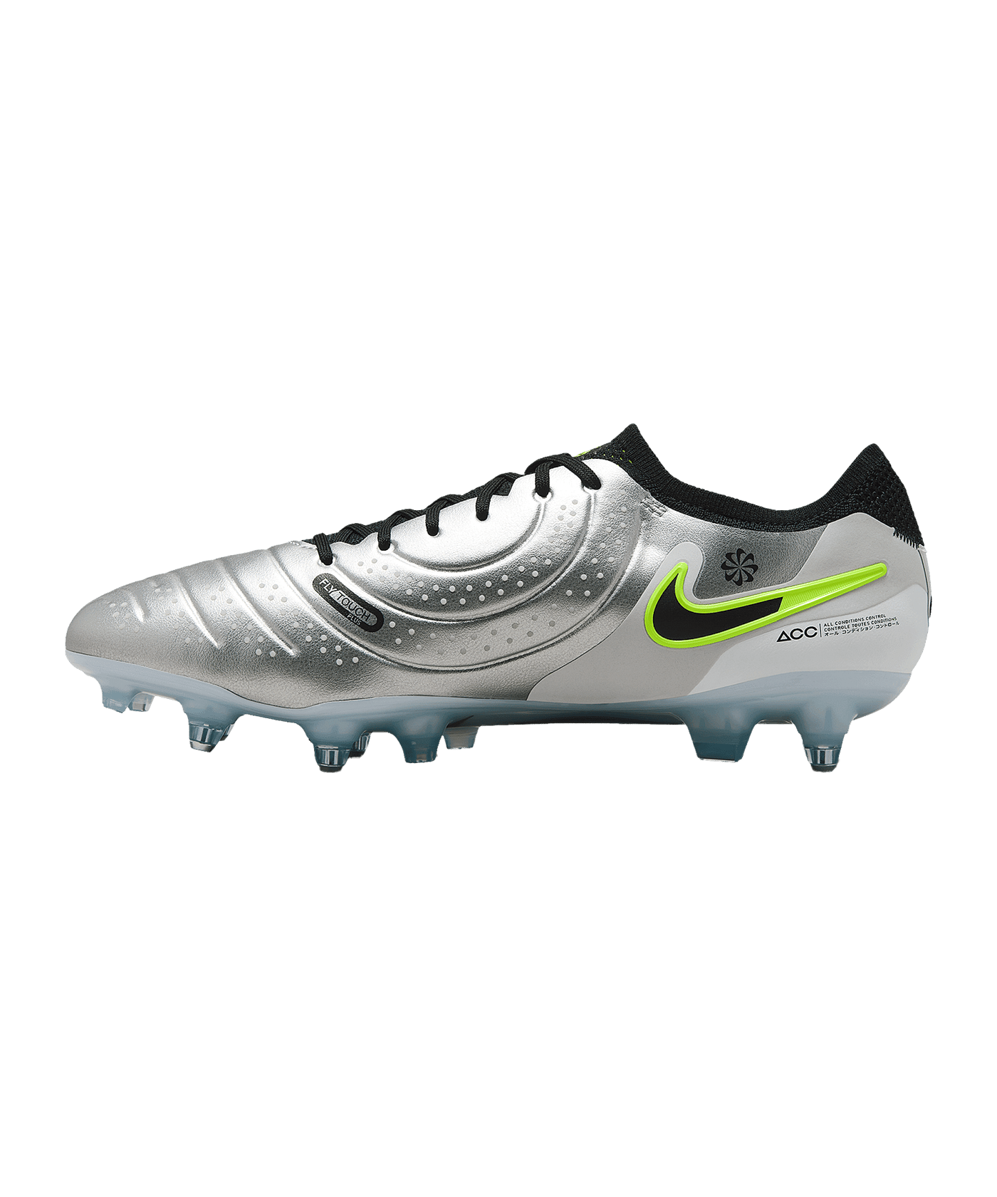 Nike Tiempo Legend X Elite SG-Pro AC Mad Voltage Silber Schwarz F001 - silber