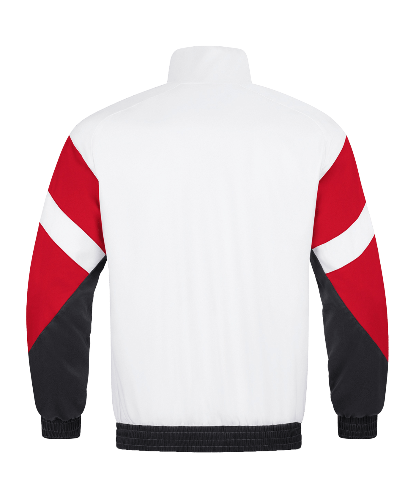 JAKO Retro Freizeitjacke Schwarz Weiss Rot F816 - schwarz