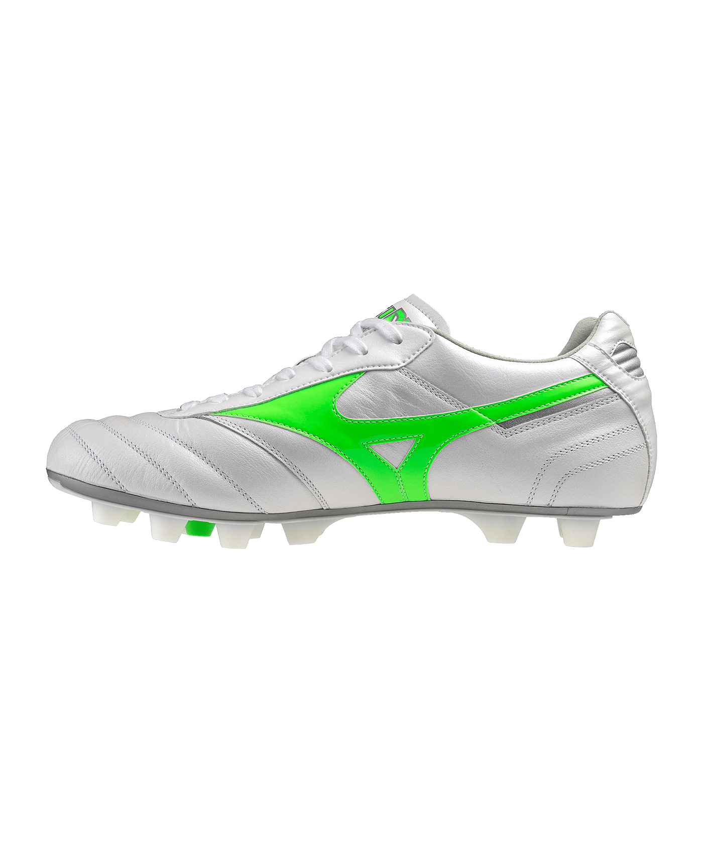 Mizuno Morelia II Elite FG Frontier Weiss Grün F37 - weiss