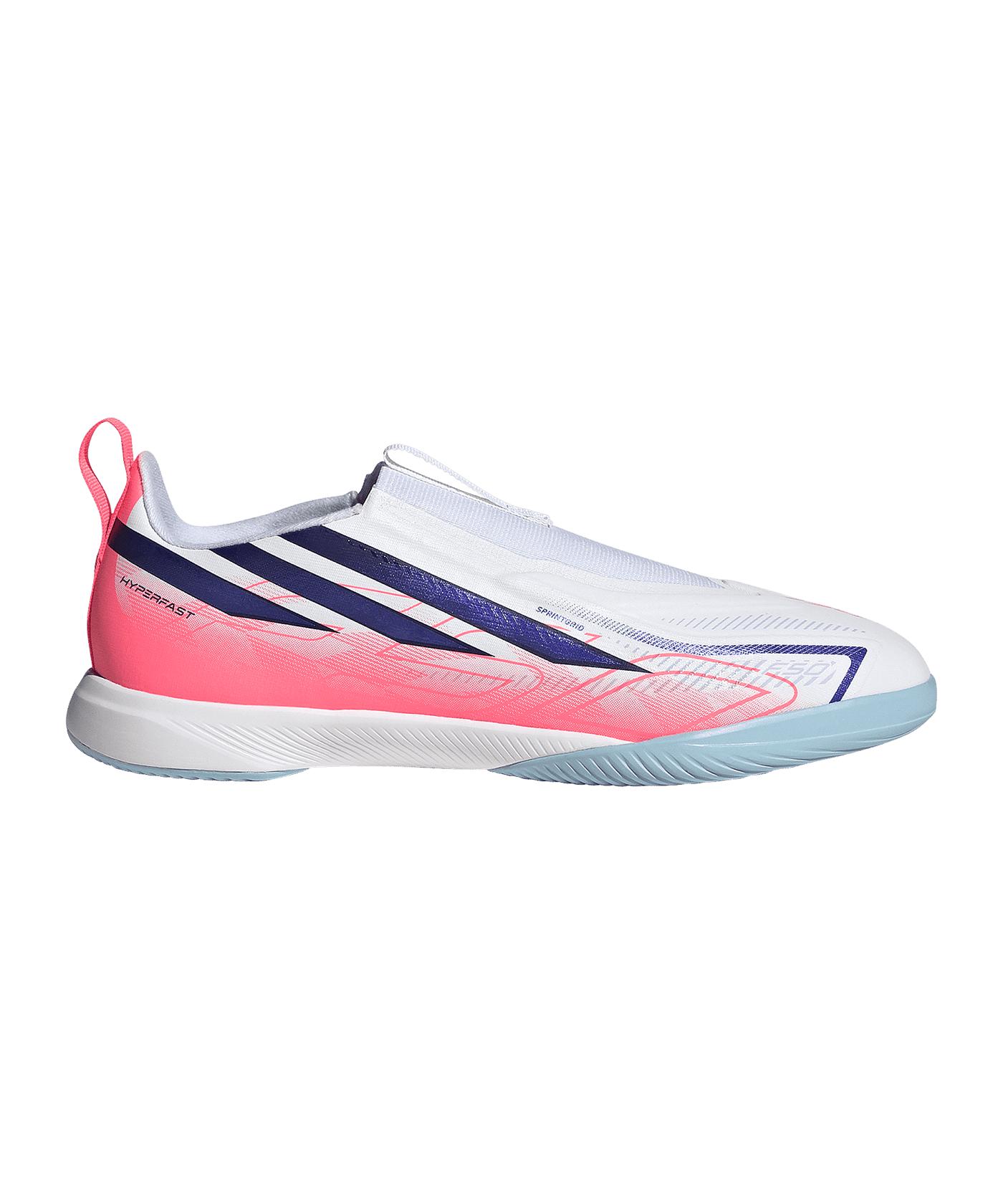 adidas F50 Hyperfast League LL IN Chaos vs Weiß - weiss