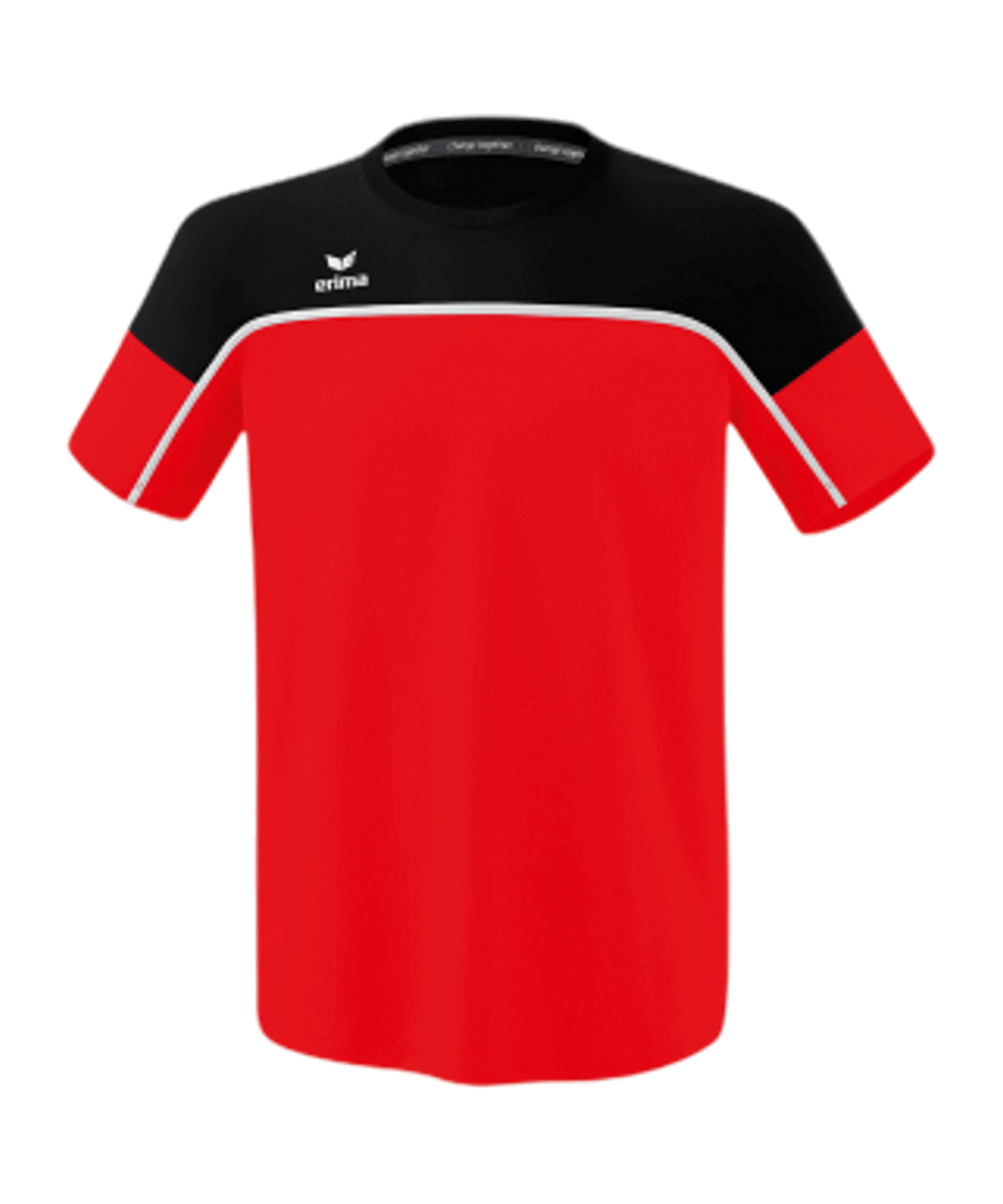 Erima Change by T-Shirt Kids Rot Schwarz - rot
