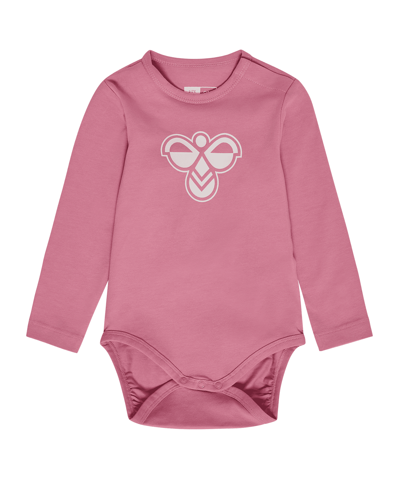 Hummel Mini Logo Body L/S Anzug Kids Rosa F3203 - rosa