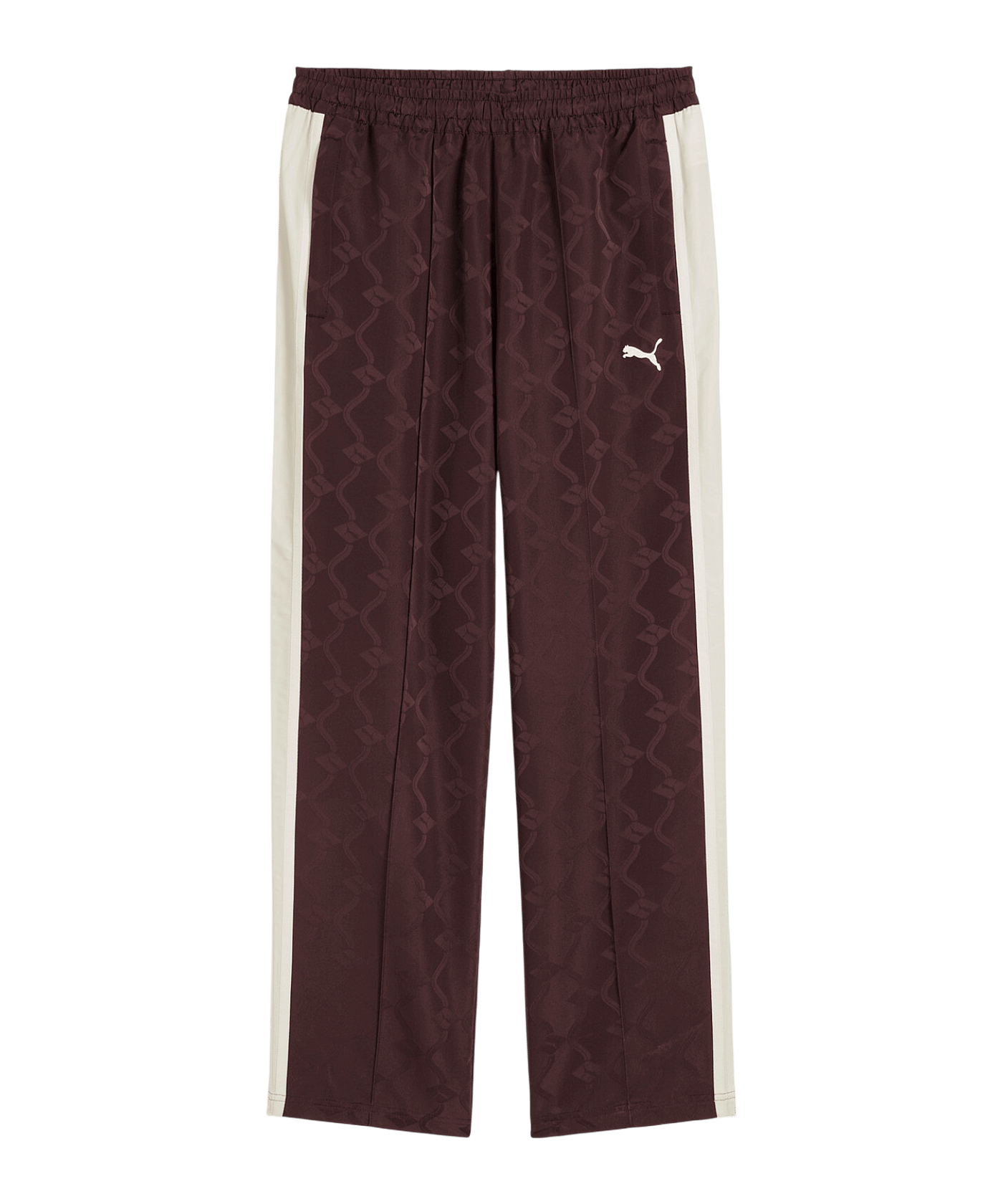 PUMA T7 Jacquarded Woven Relaxed Track Hose Braun F31 - braun
