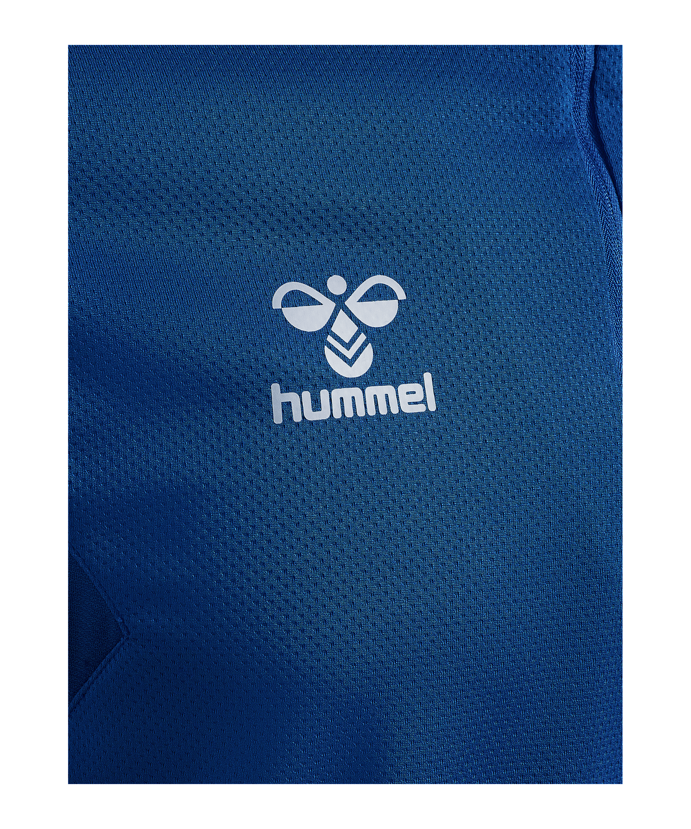 Hummel hmlAUTHENTIC HalfZip Sweatshirt Blau F7045 - blau