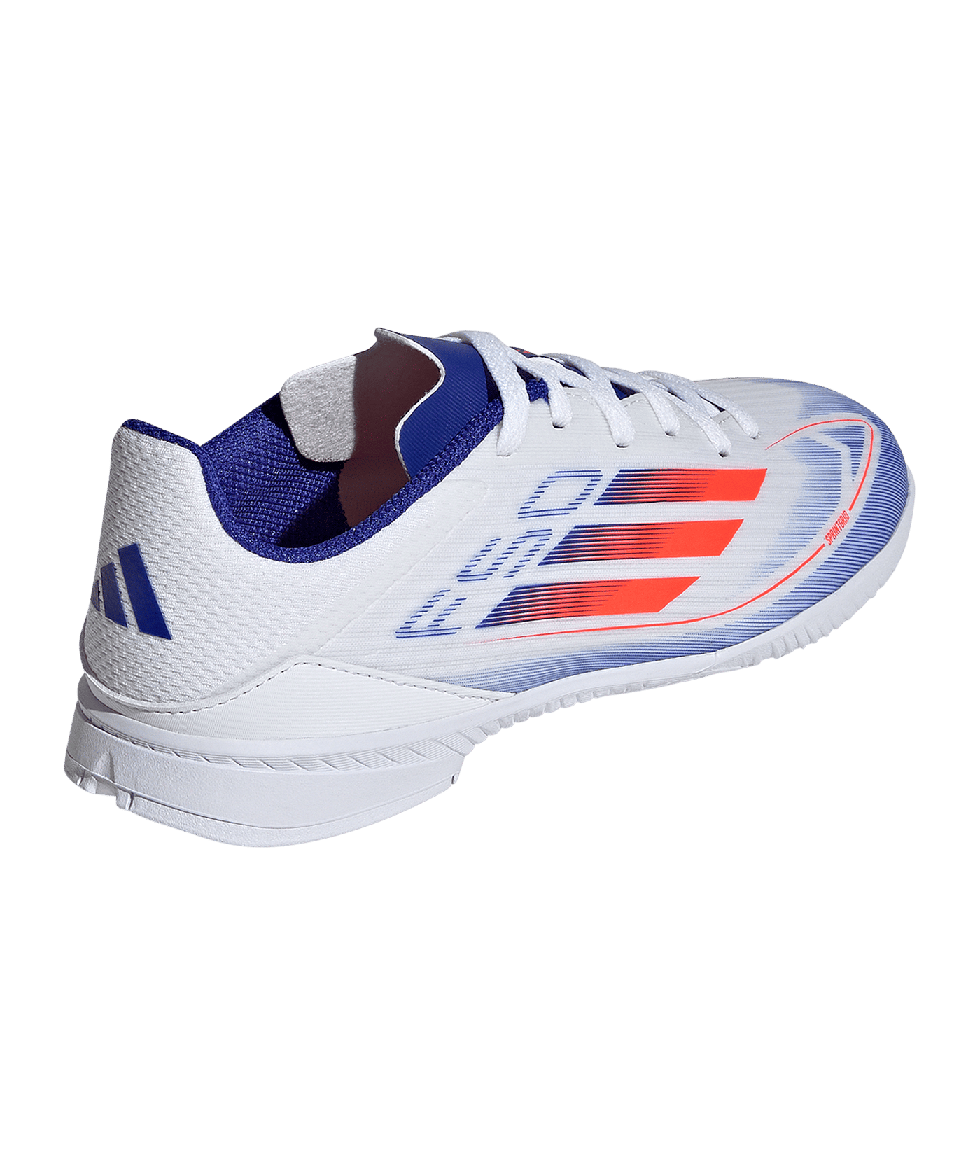 adidas F50 League IN Advancement Kids Weiss Rot - weiss