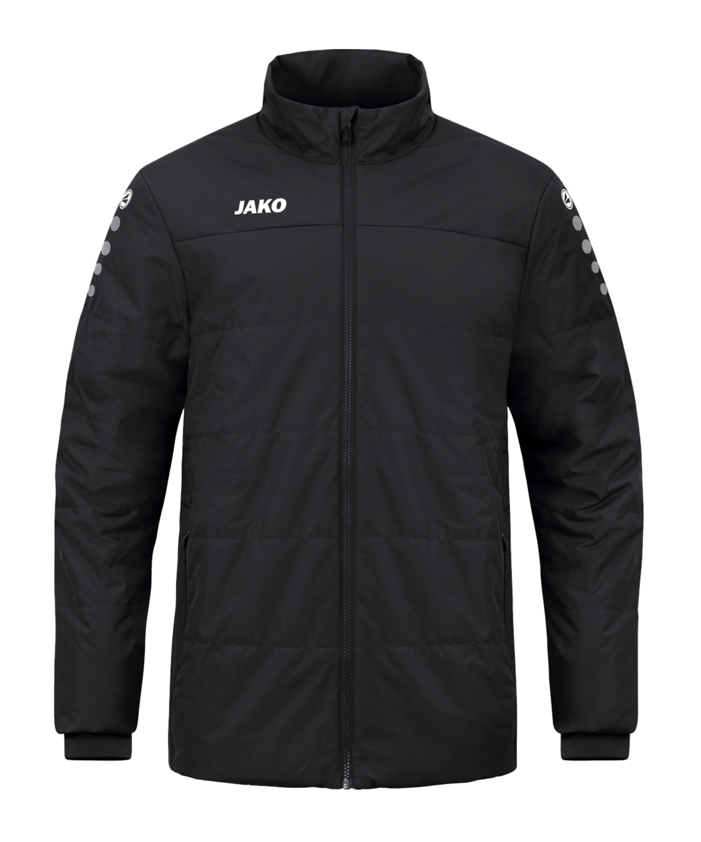 JAKO Team Coachjacke Kids Schwarz F800 - schwarz