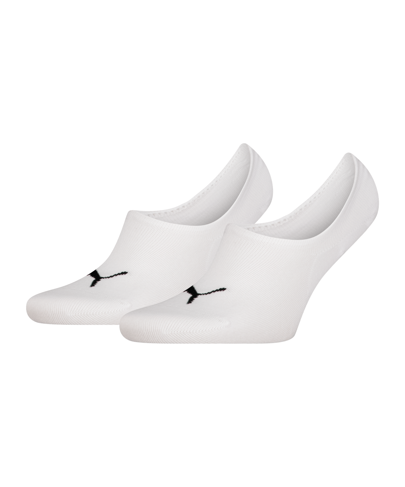 PUMA Füsslinge 2er Pack Socken Weiss F002 - weiss