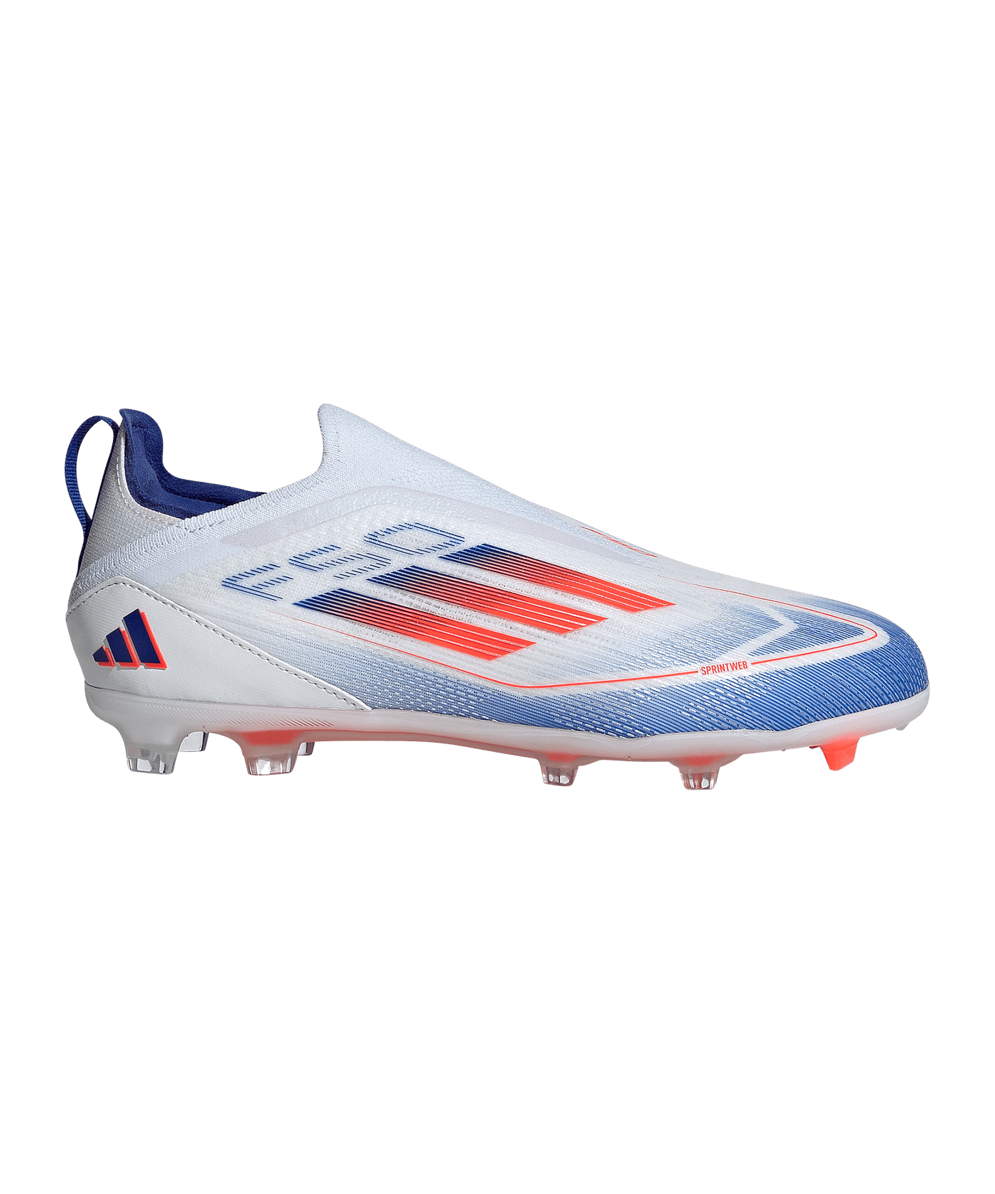 adidas F50 Pro LL FG Advancement Kids Weiss Rot - weiss