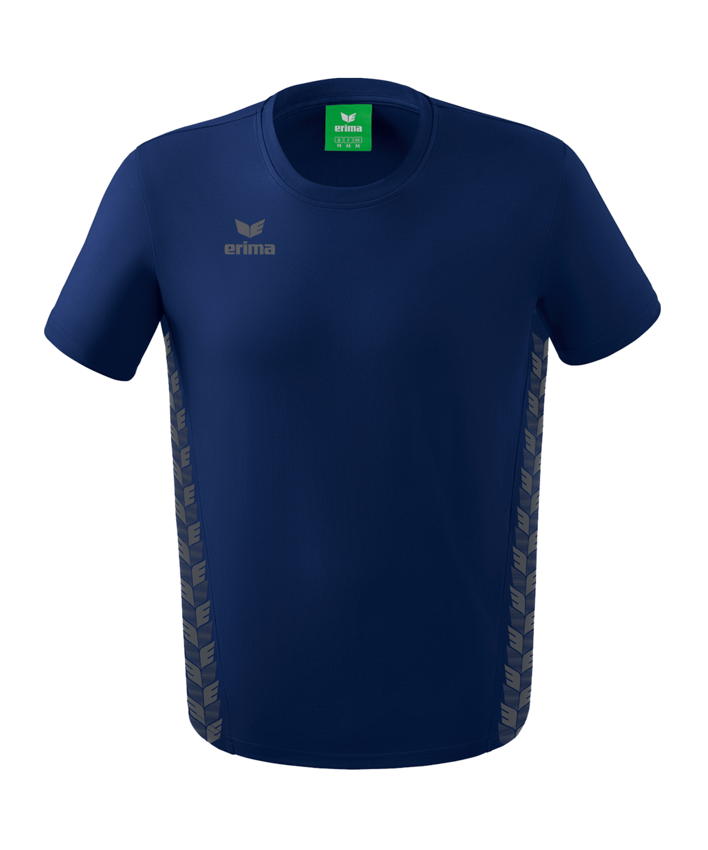 Erima Team Essential T-Shirt Kids Dunkelblau Grau - blau