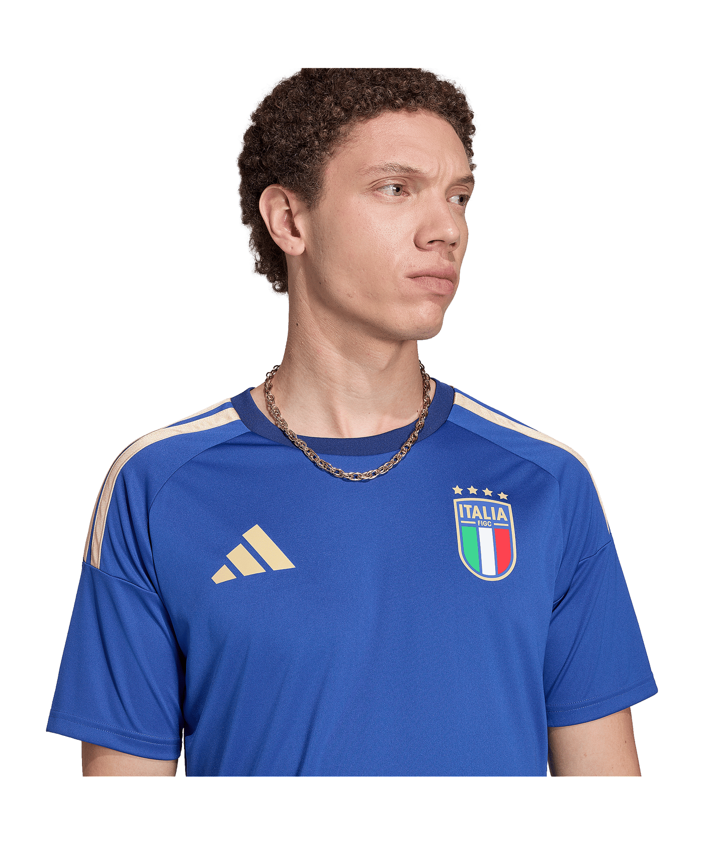adidas FIGC Italien Fan Trikot Home WM 2026 Blau - blau
